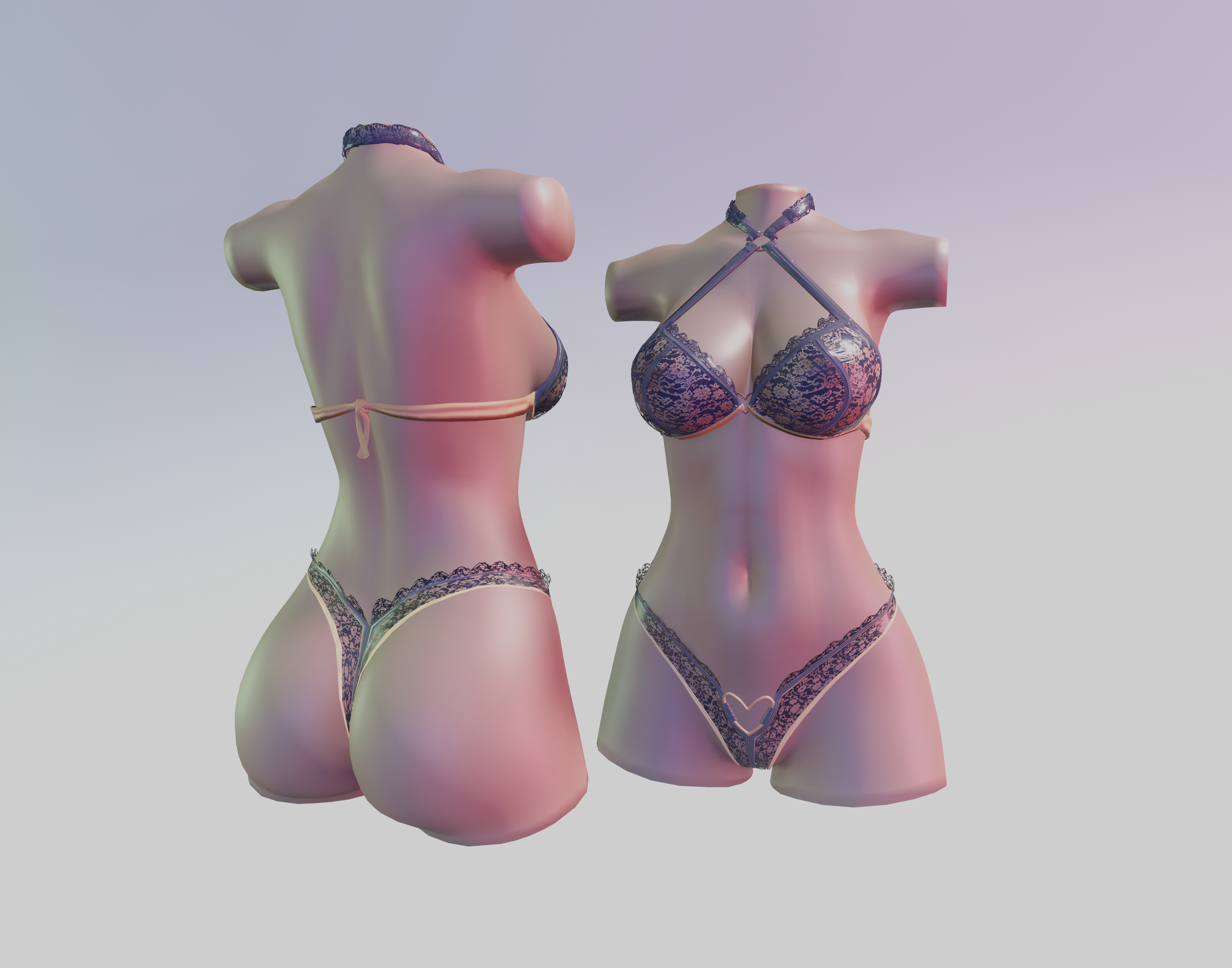 Dreamer Core - Underwear set Fitted for zinpia