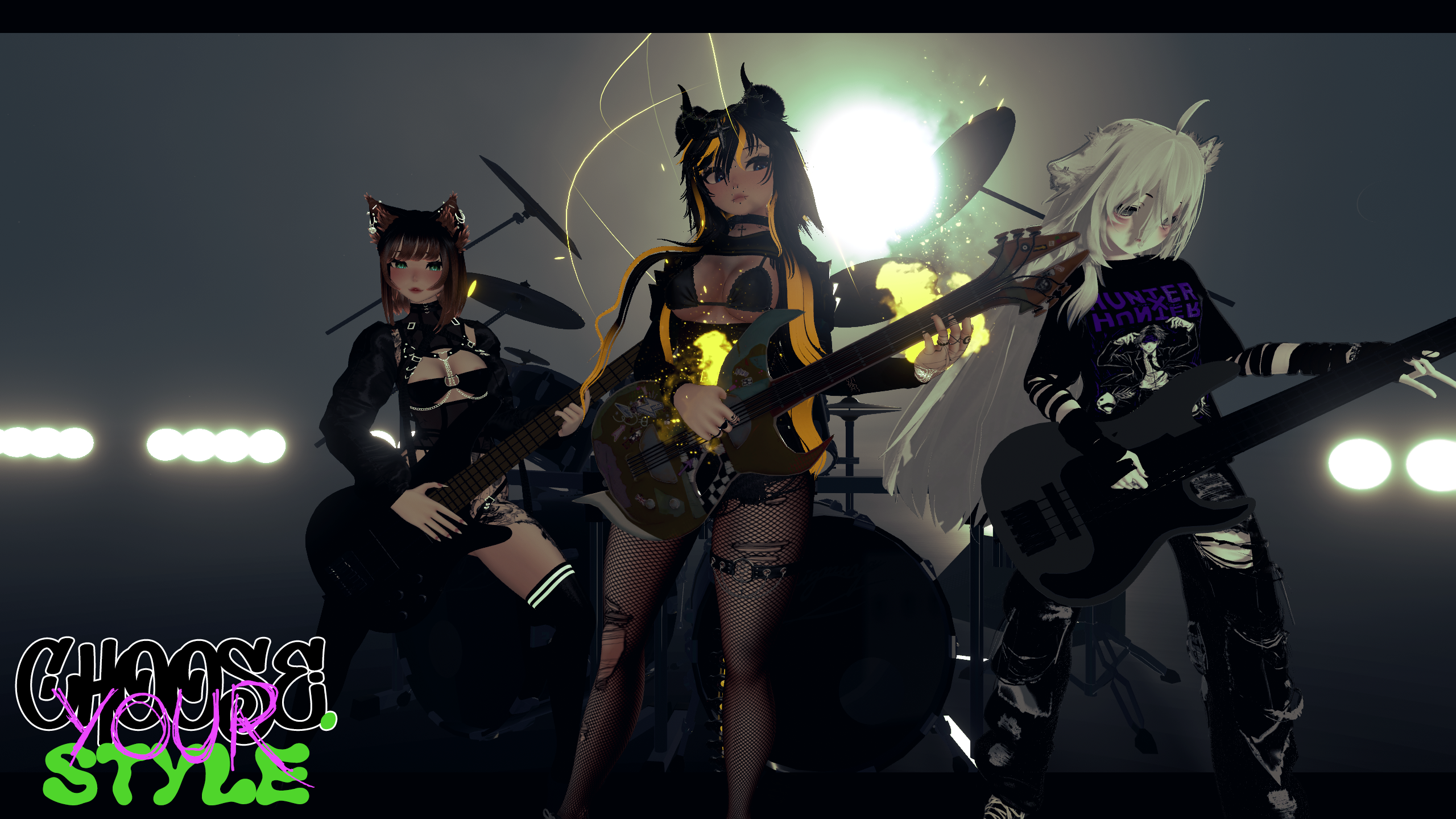 Alyssia - Goth at Heart - VRCFT/SPS