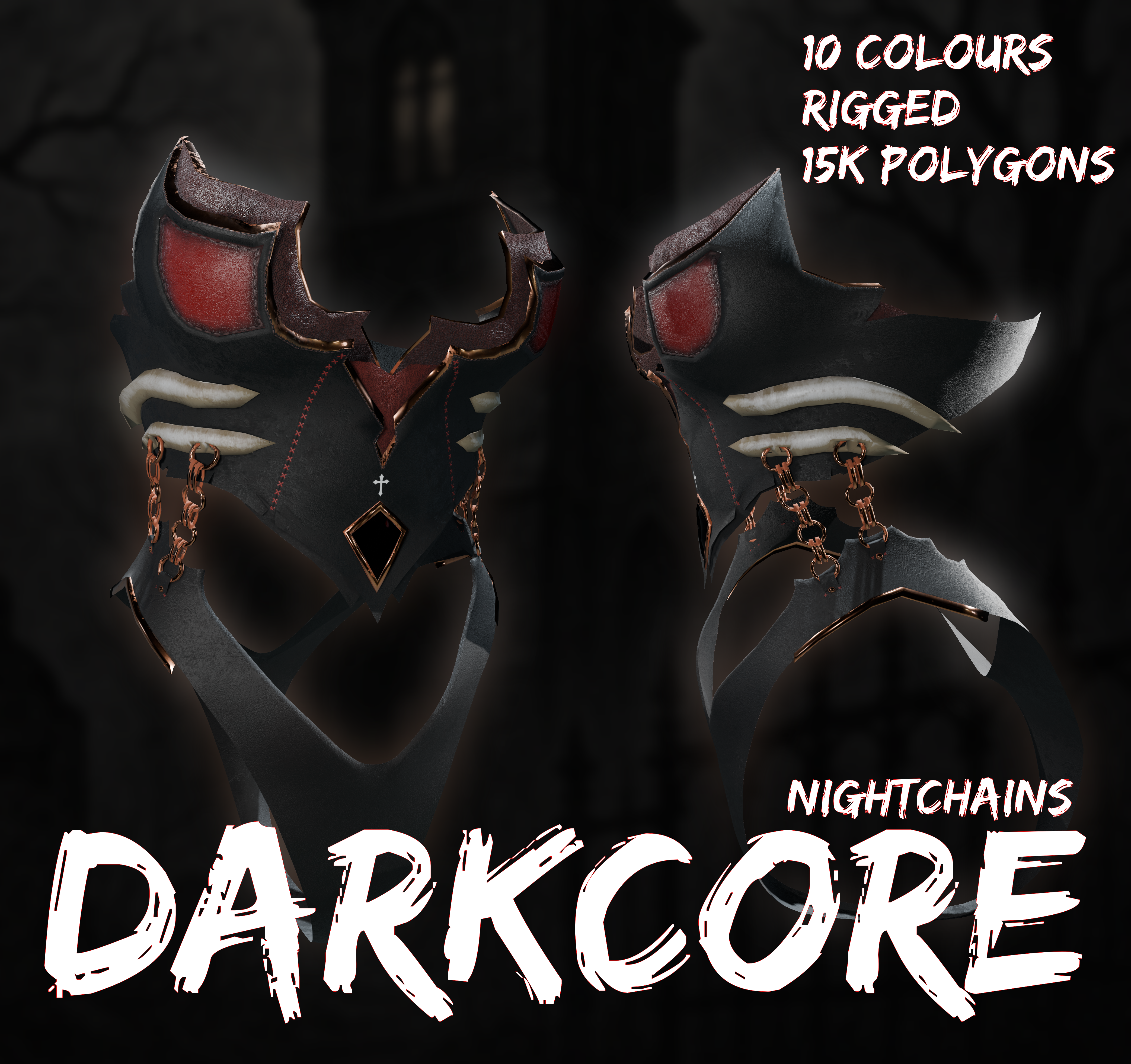DarkCore, Nightchains - fitted for zinpia Egirl