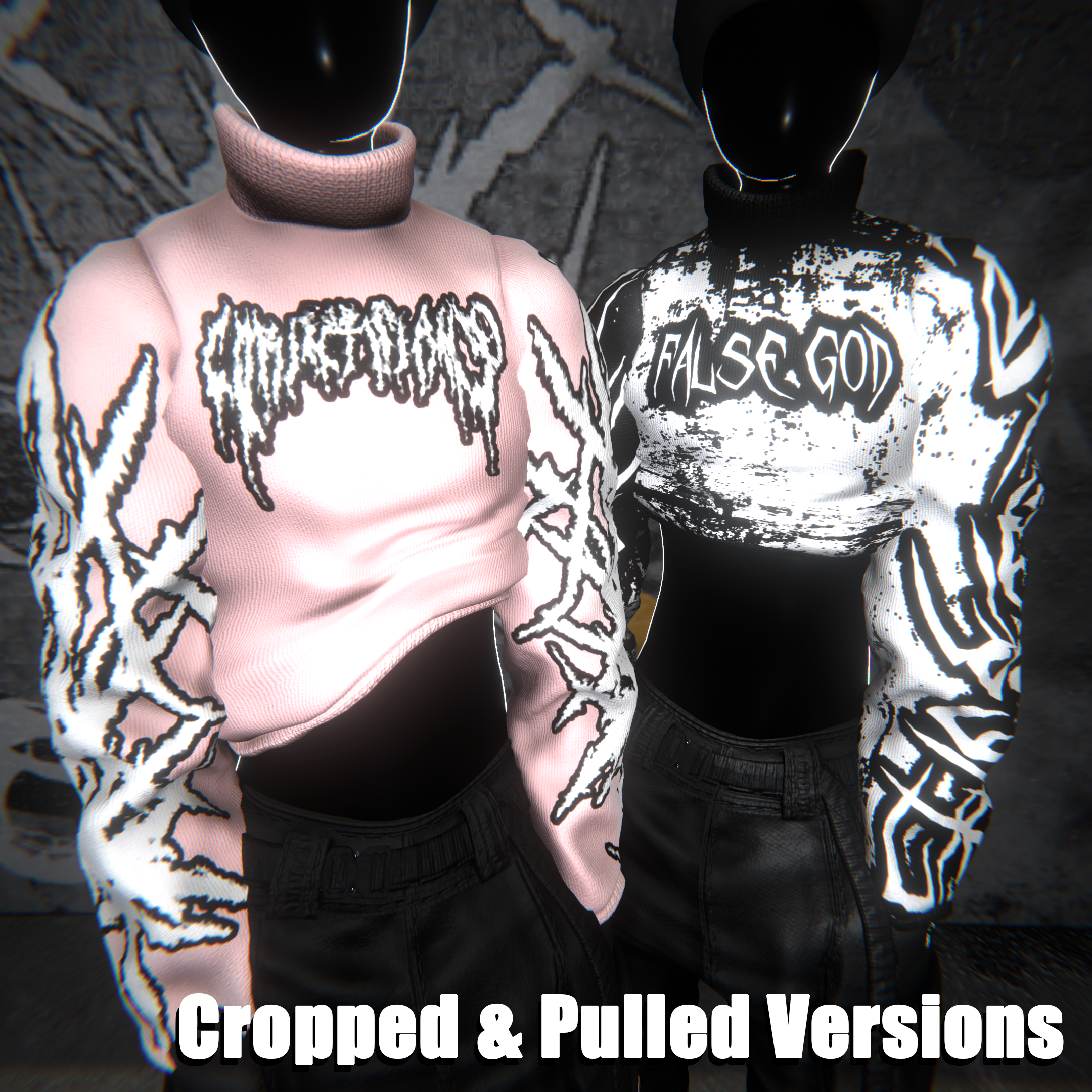 Turtleneck Sweater by KC