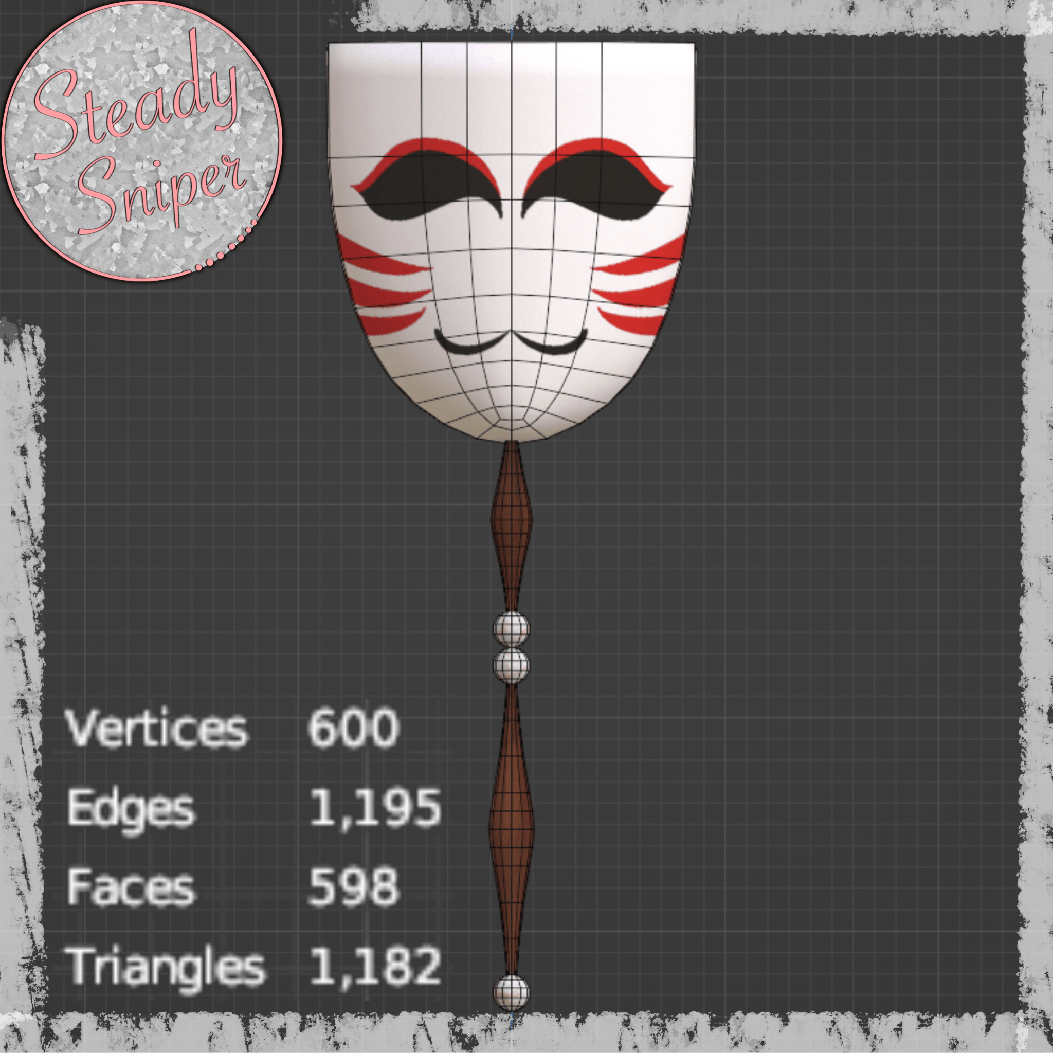 Free - Hand Held Mask