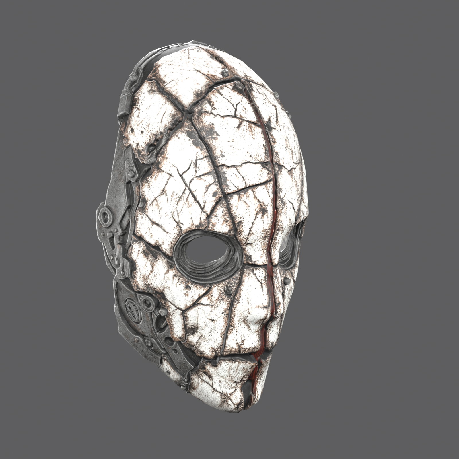Starfall VR – Stitched Sci-fi Horror Face Mask (PC + Quest)