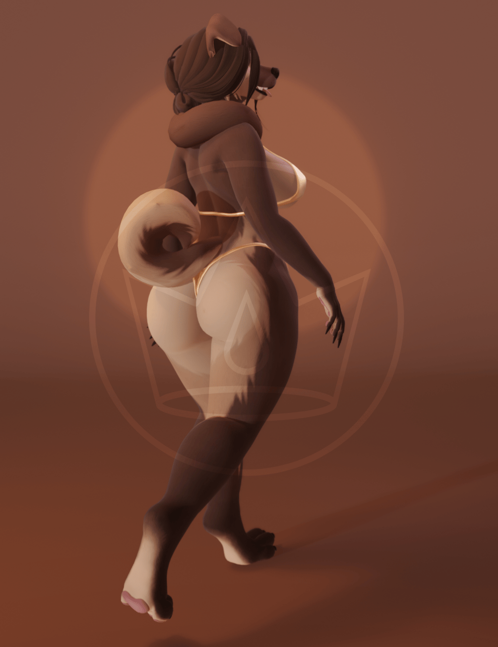 Simple Brown (FoxiPaws) Honey