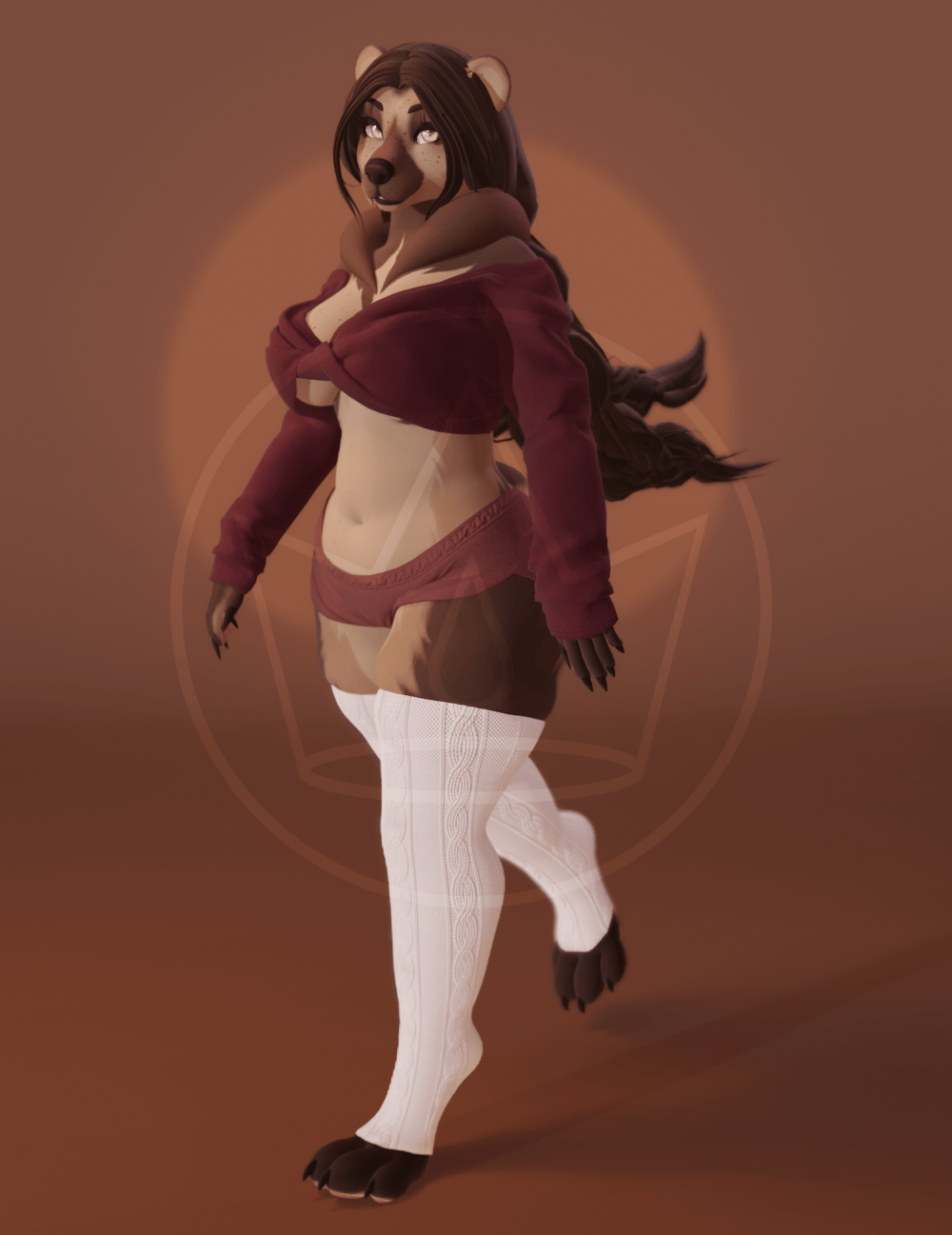 Simple Brown (FoxiPaws) Honey