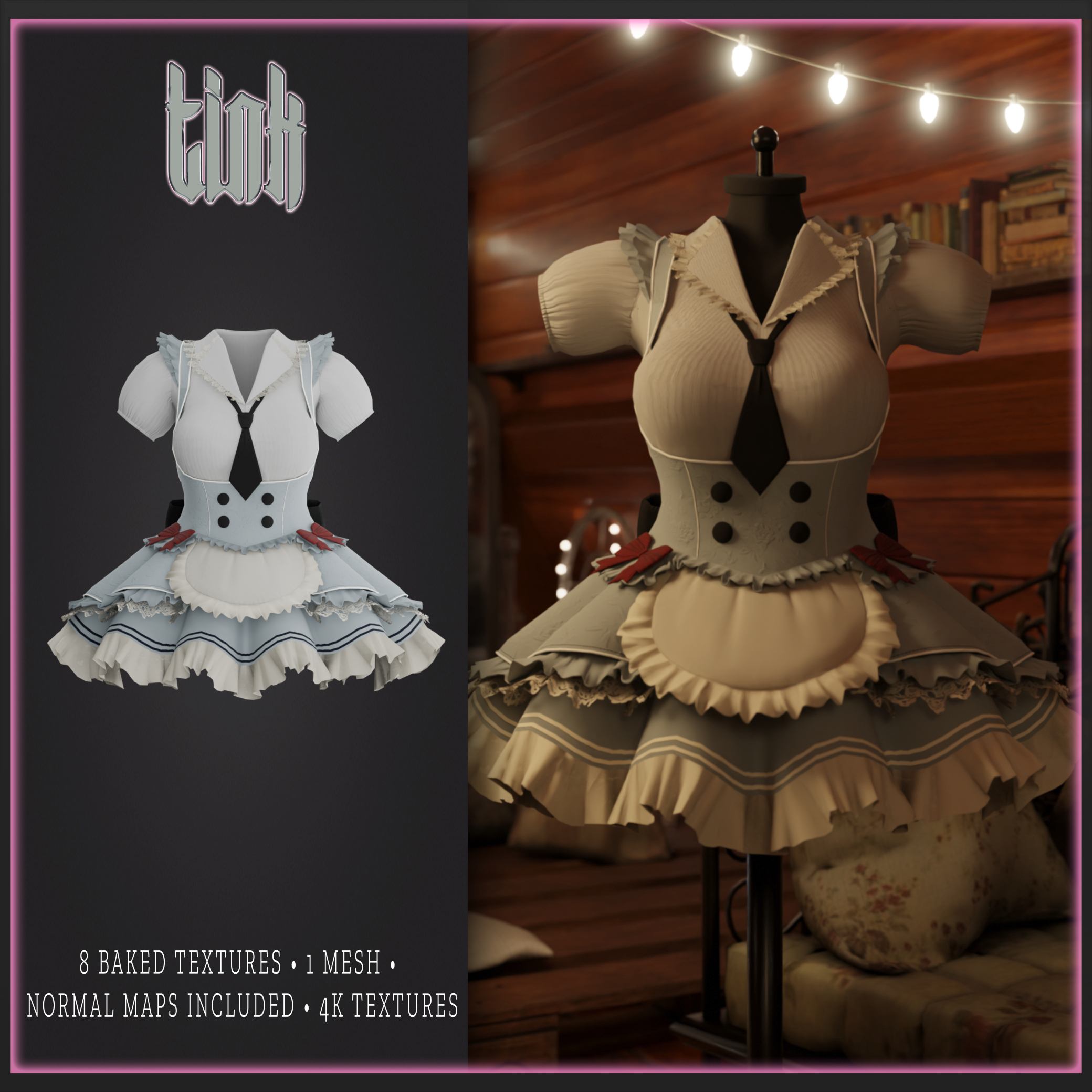 Cute Maid Dress