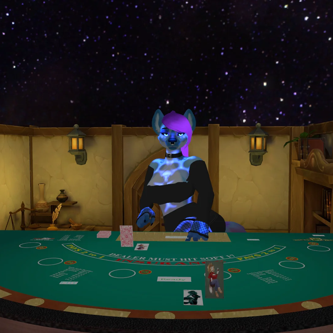Vrchat Blackjack Table (Avatar Asset)