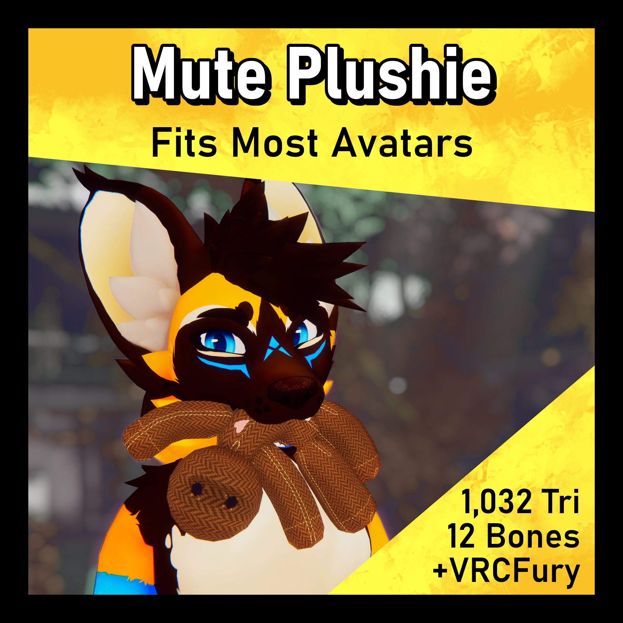(VRChat) Mute Plushie