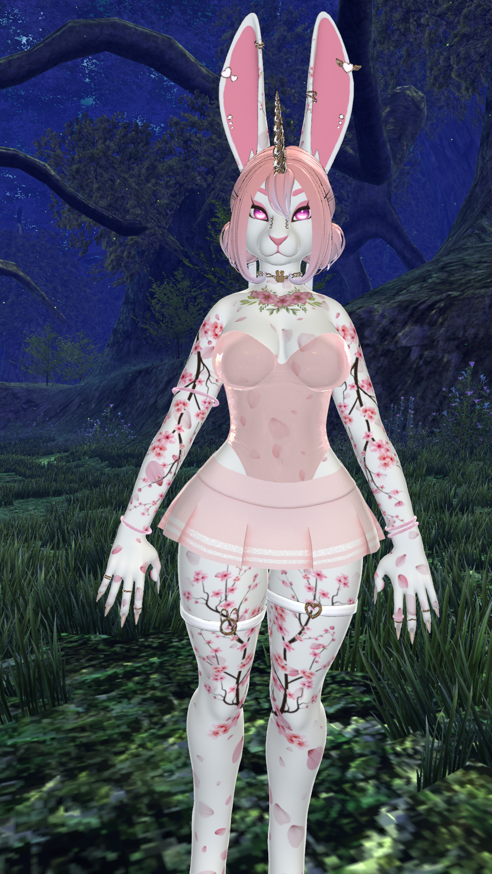 SAKURA ALICE BUNNY TEXTURE