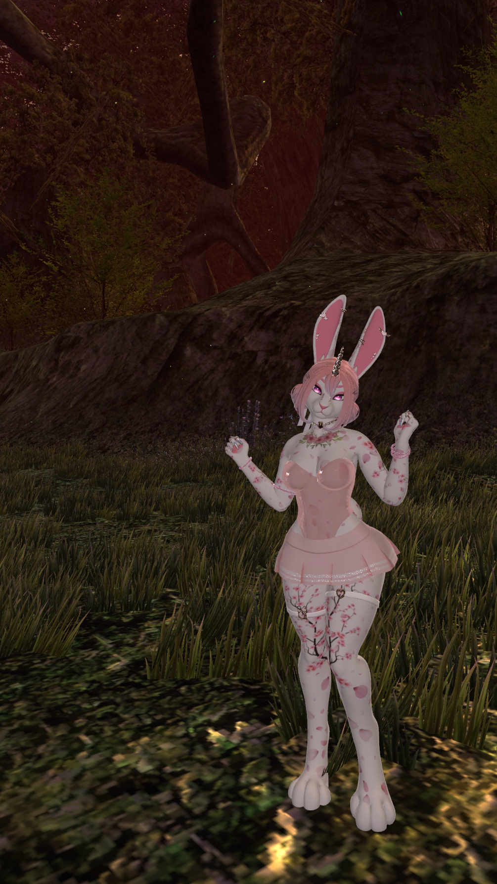 SAKURA ALICE BUNNY TEXTURE