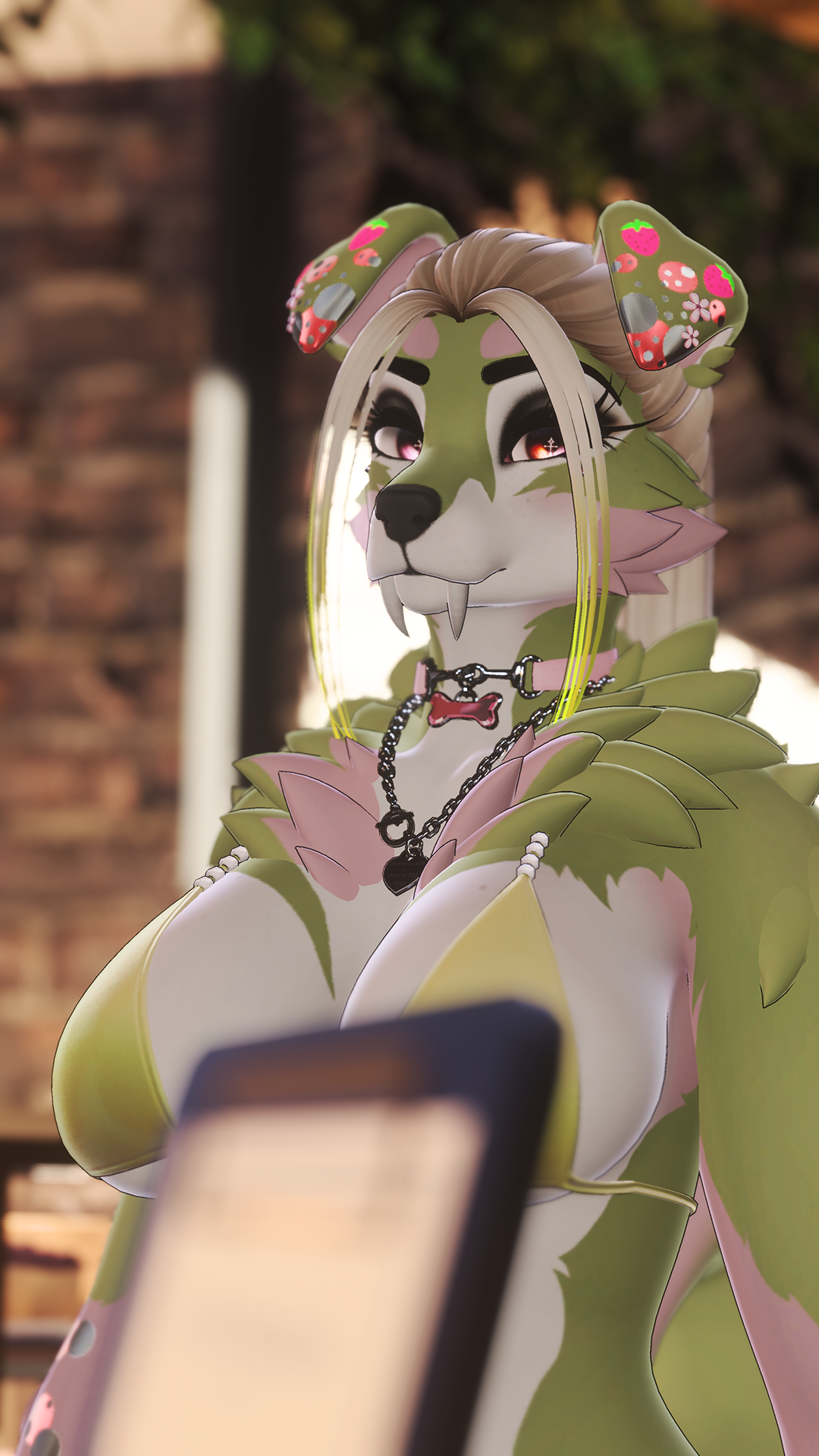 Strawberry Matcha Boba Roxy Retexture