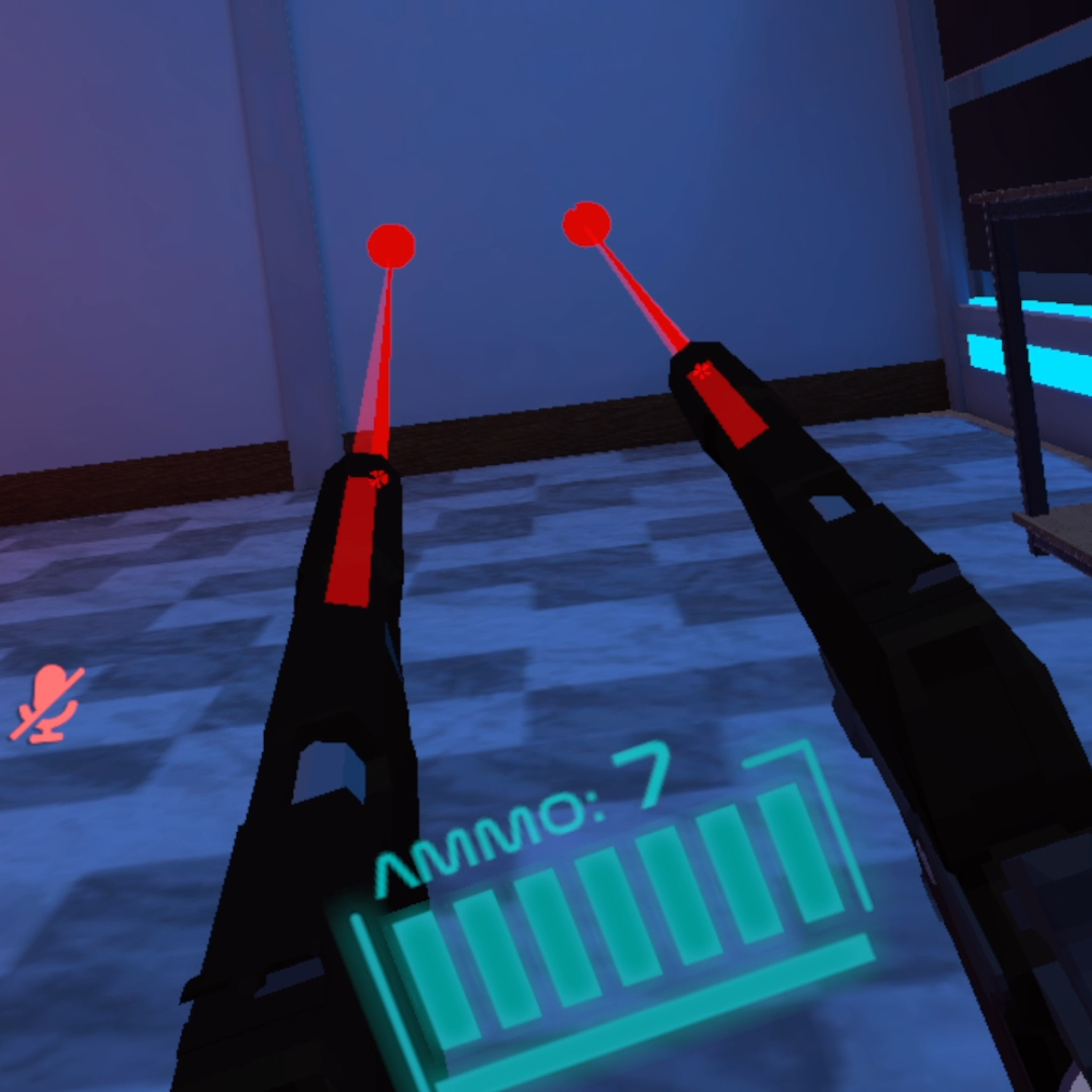 Laser Sight – Adjustable Aiming Laser for Both Hands | VRChat Avatar Add-On