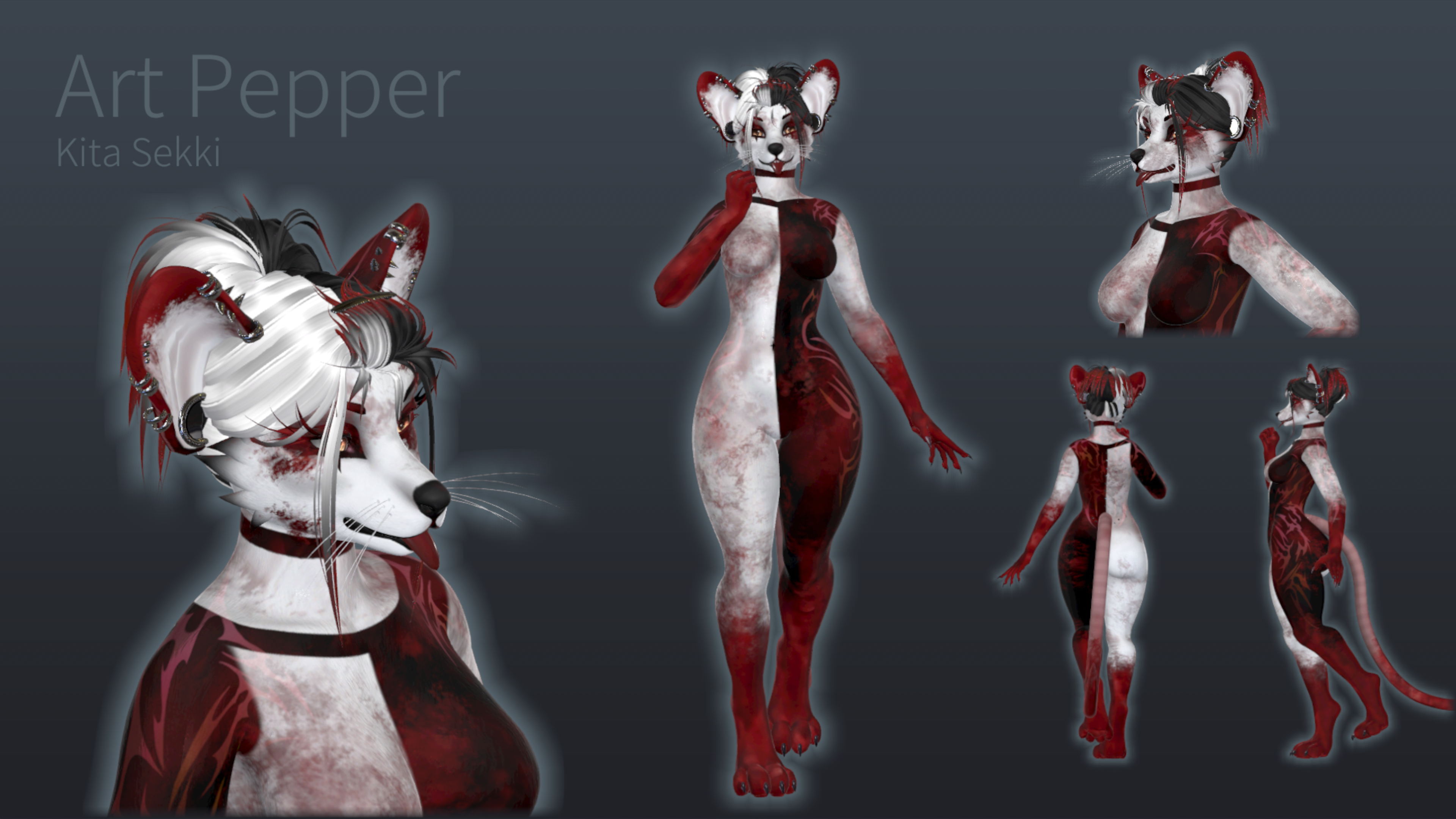 Art the Clown Pepper - FoxipawsTexture