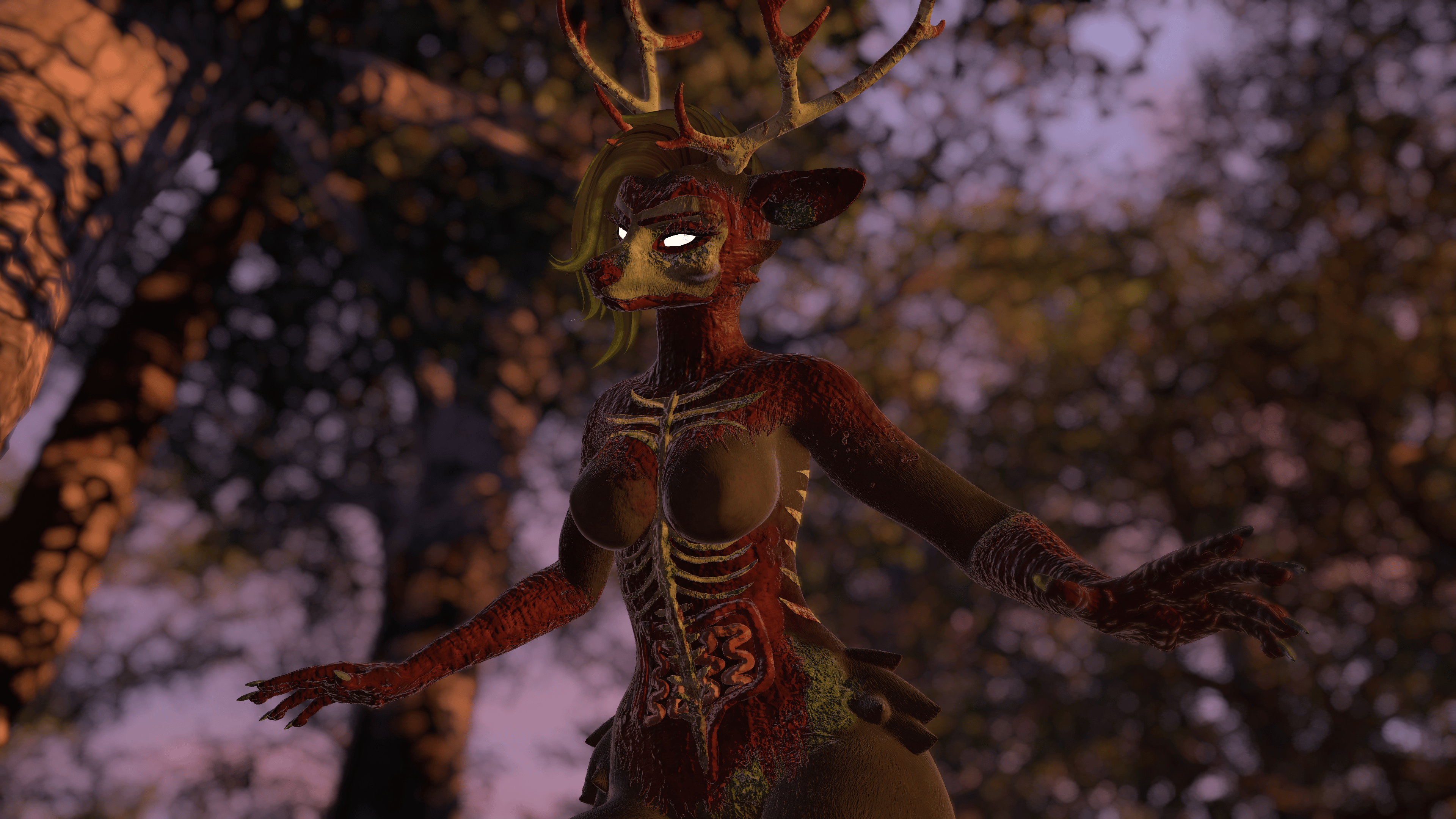 Forest Spirit Lilith - Foxipaws Texture