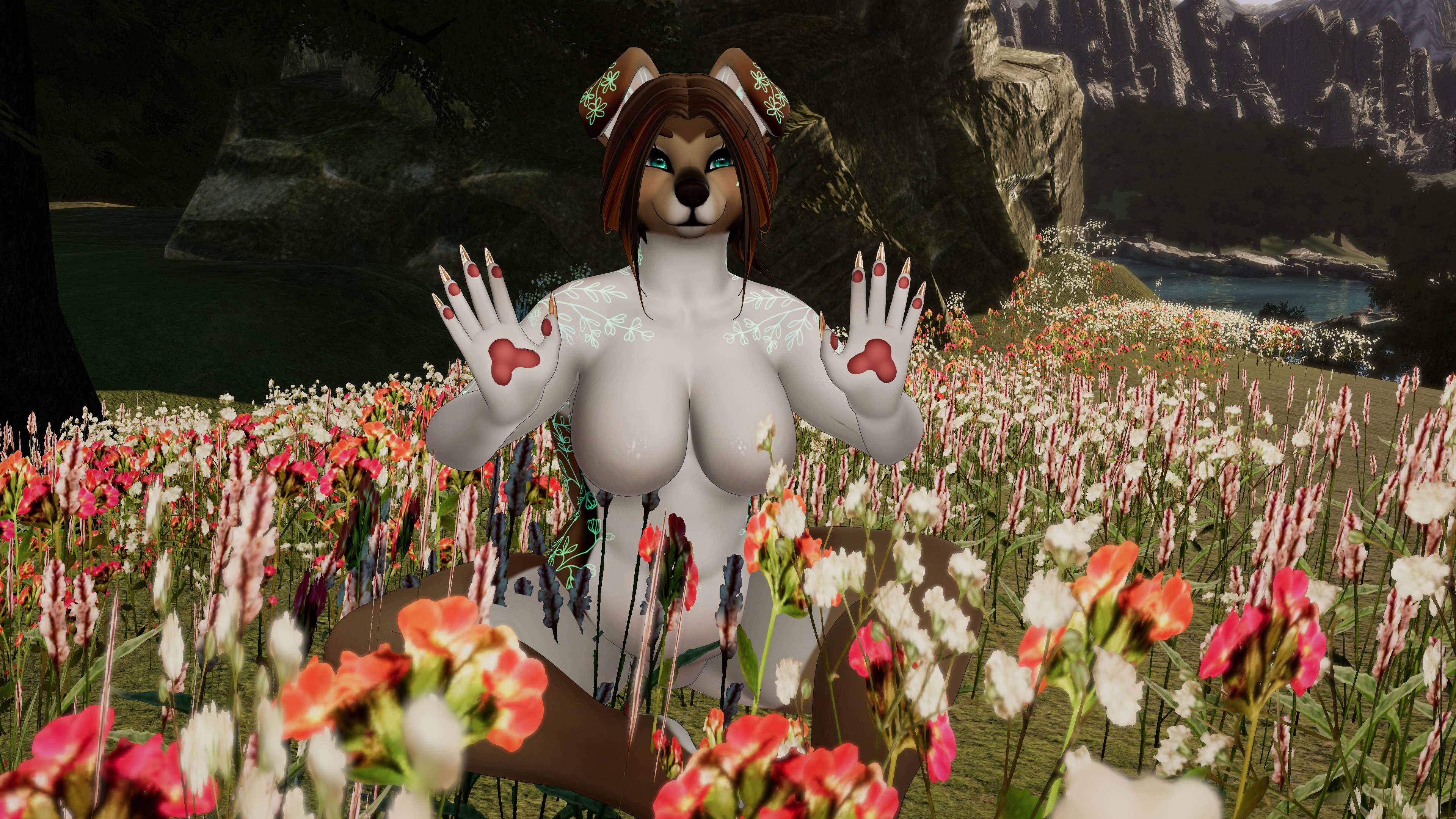 Rough Collie Honey - Foxipaws Texture