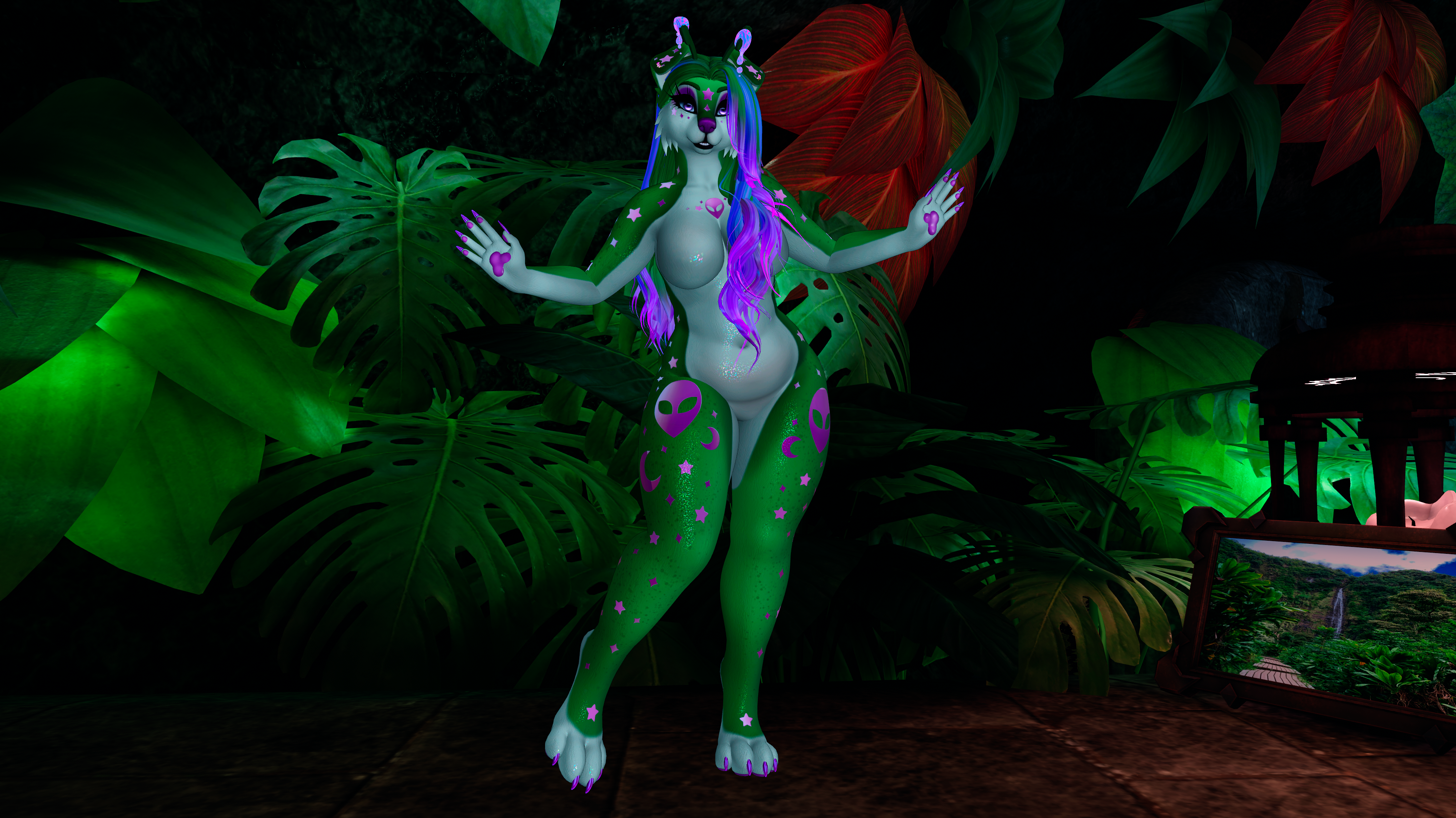 Alien Honey - Foxipaws Texture