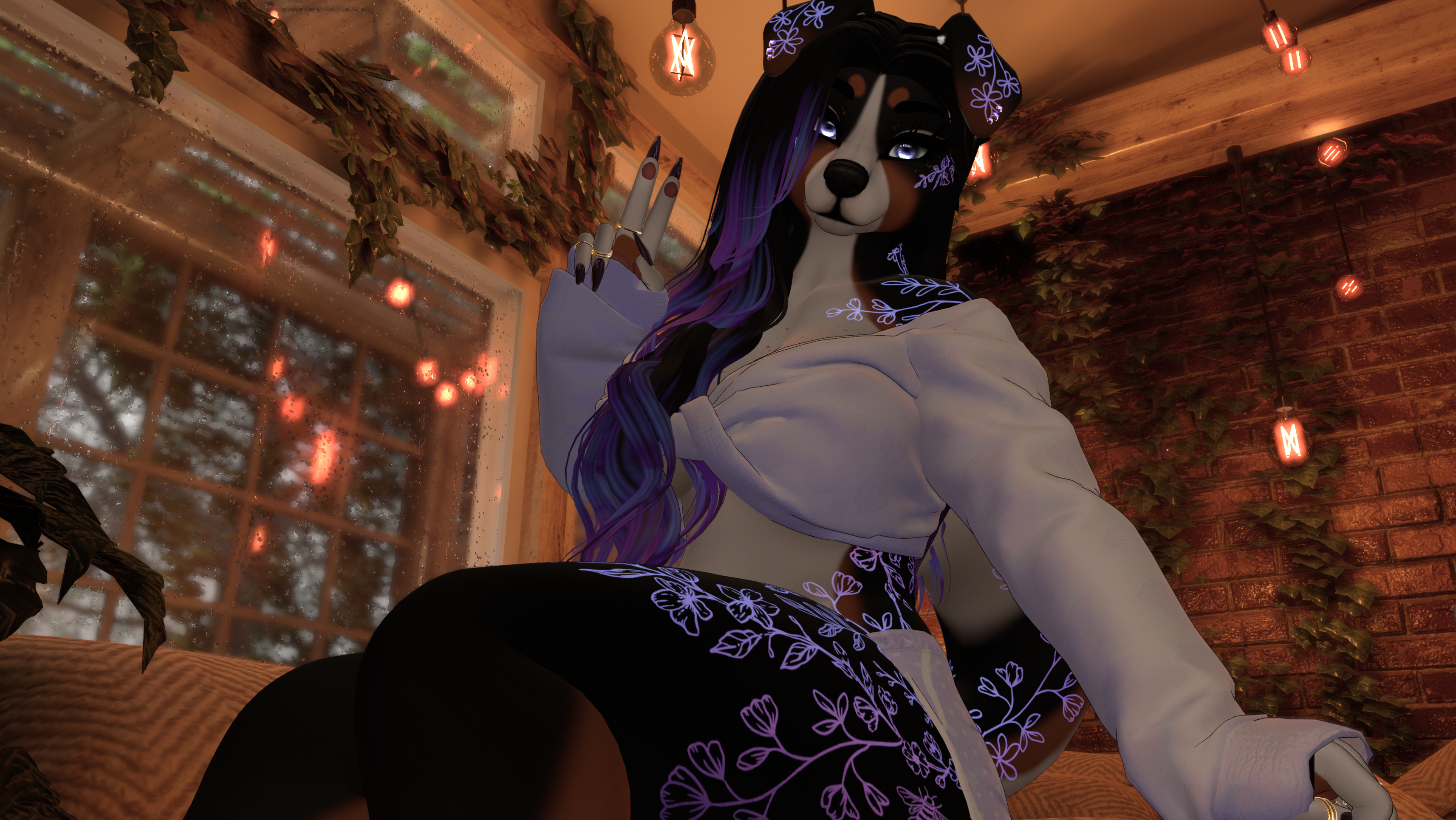 Bernese Mountain Dog Honey - Foxipaws Texture
