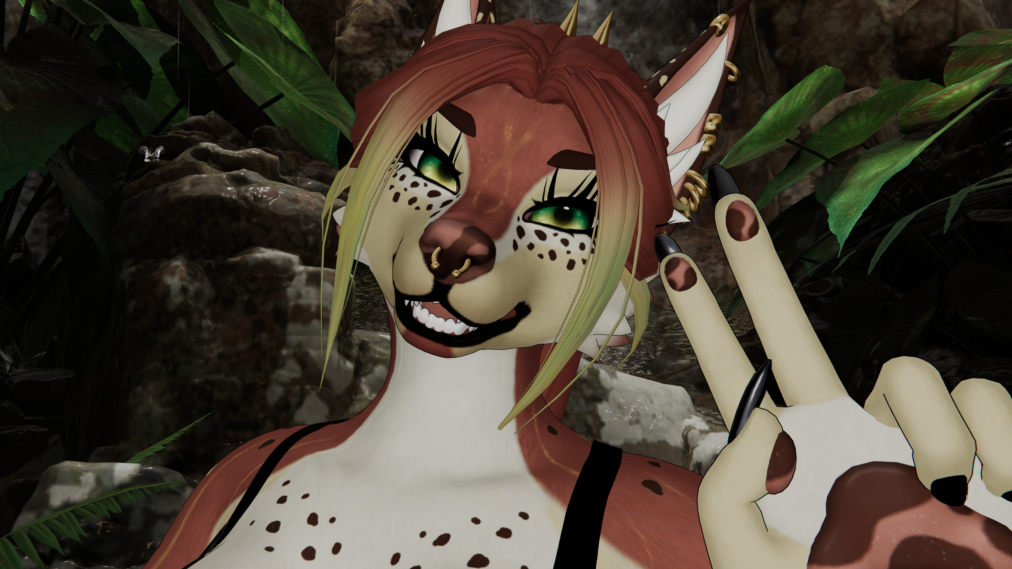 Spotted Fox Aurora - Foxipaws Texture