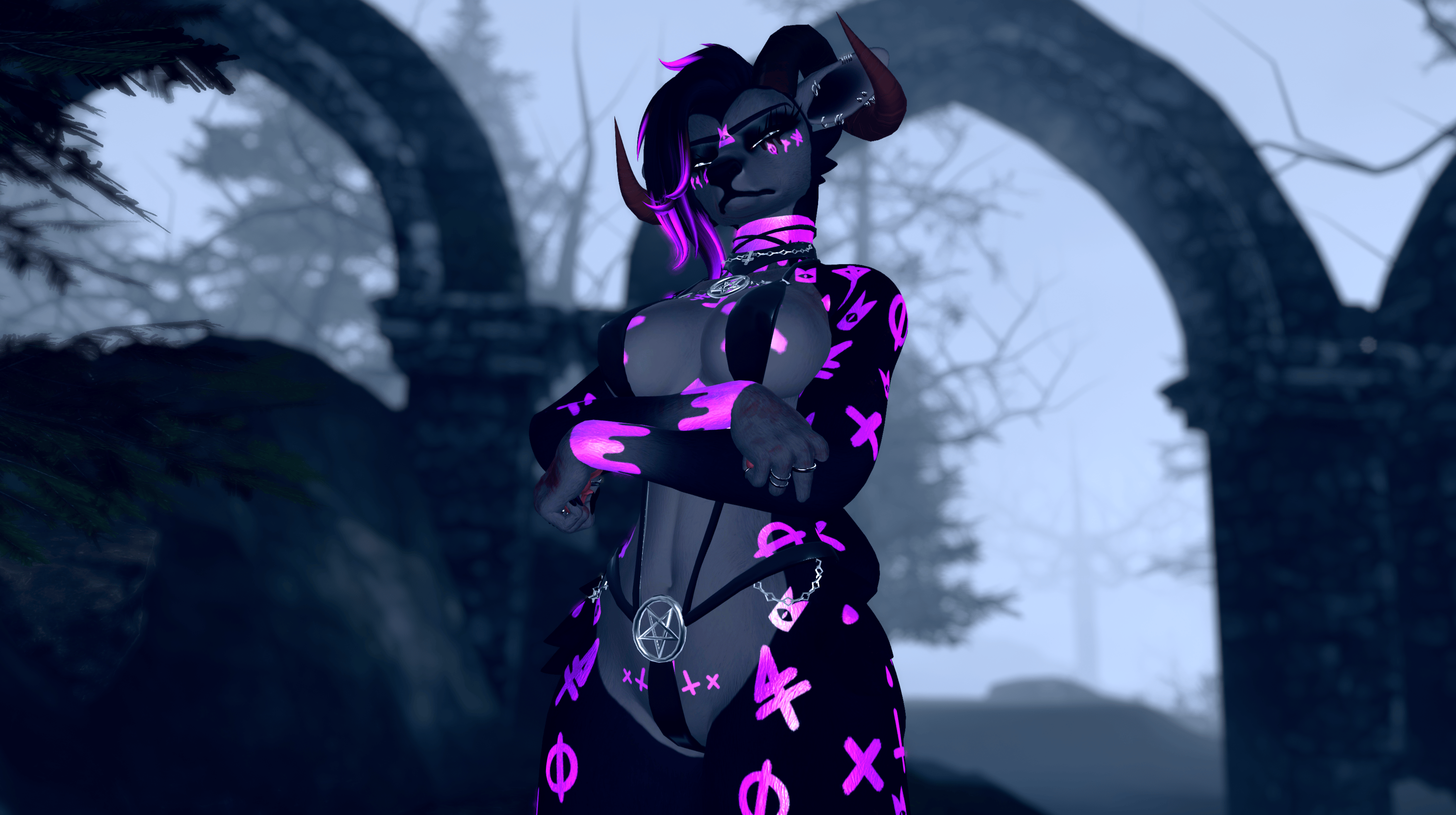 Cult of the Goat Lilith - Foxipaws Texture