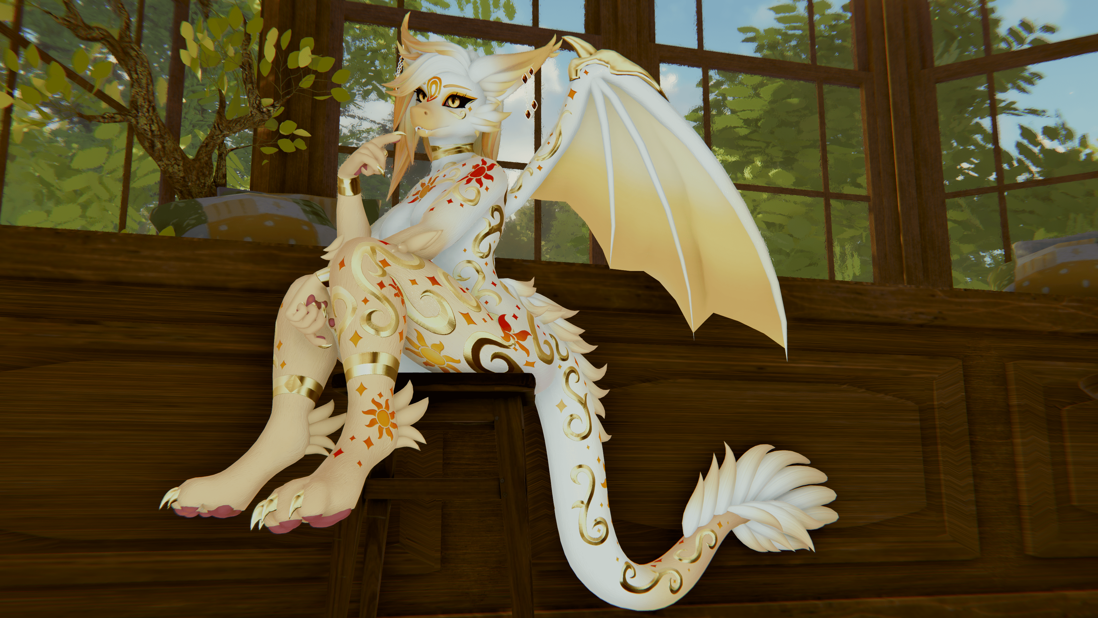 Ethereal Sun Azalea - Foxipaws Texture