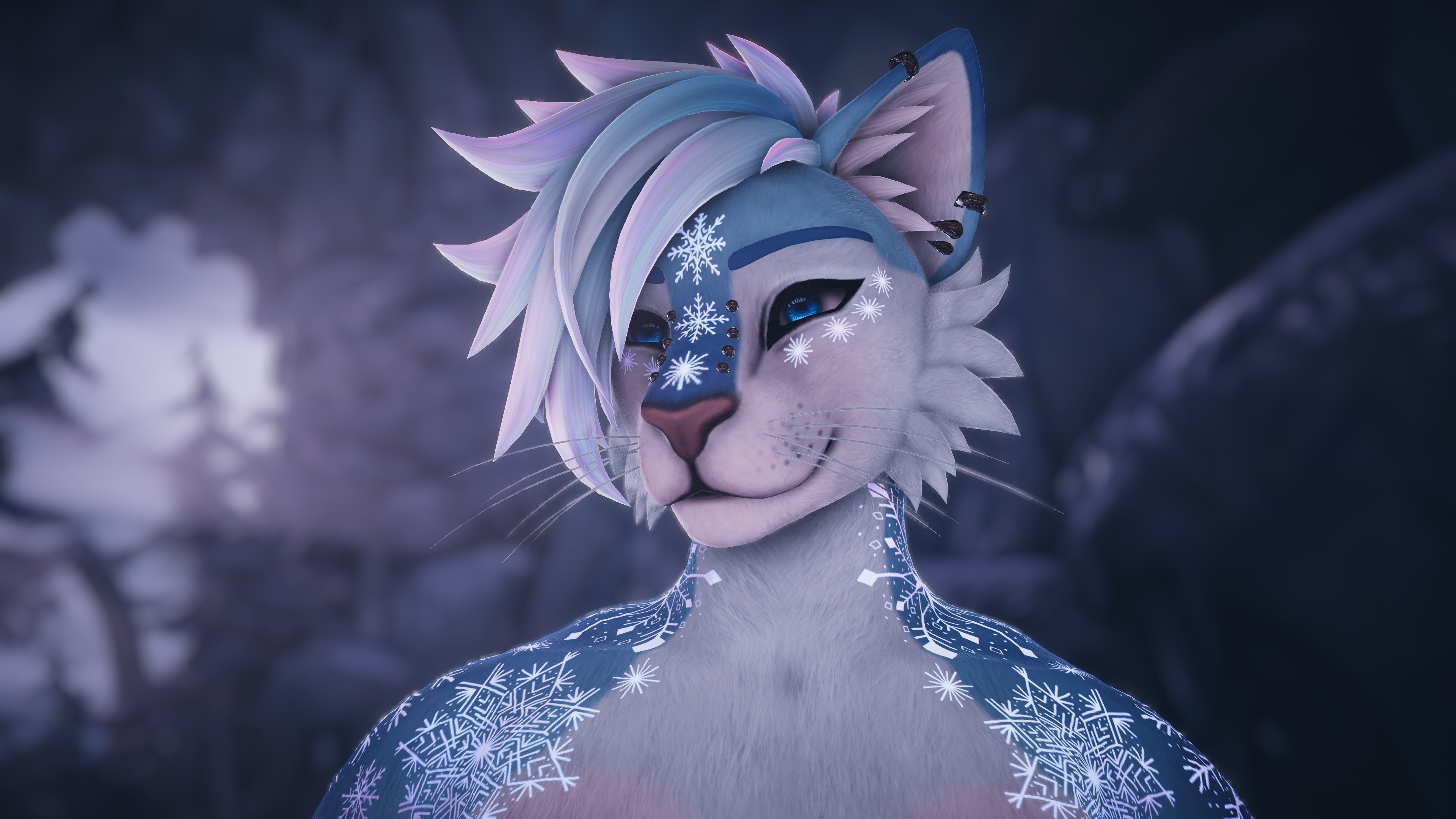 Snowflake Felix - Foxipaws Texture