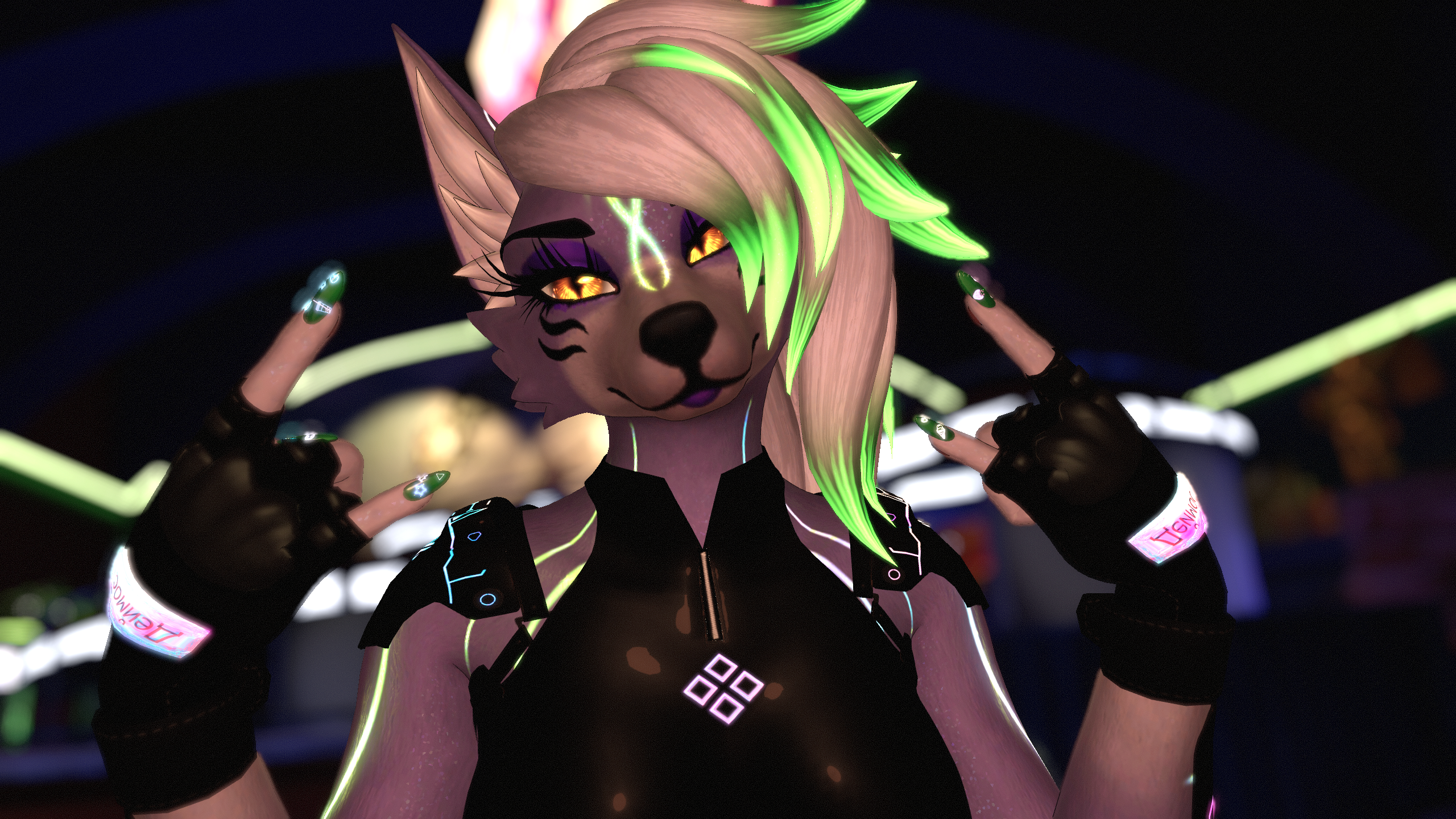 Roxy Animatronic Aurora Texture