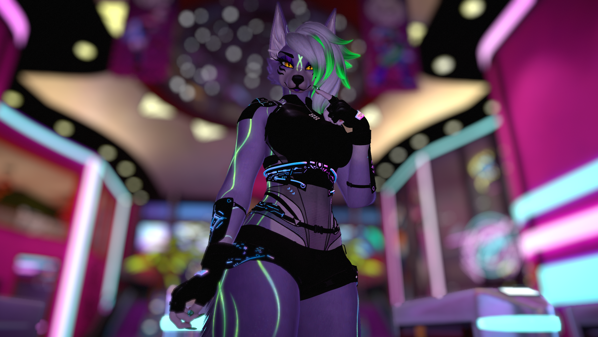 Roxy Animatronic Aurora Texture