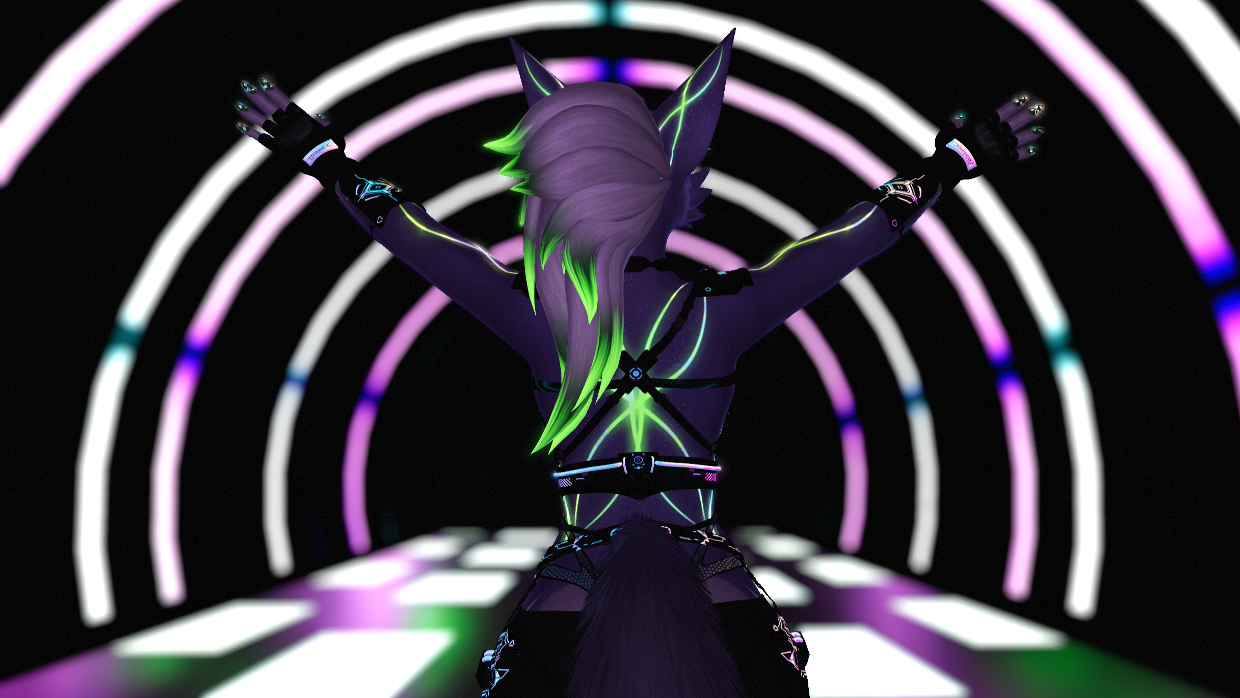 Roxy Animatronic Aurora Texture