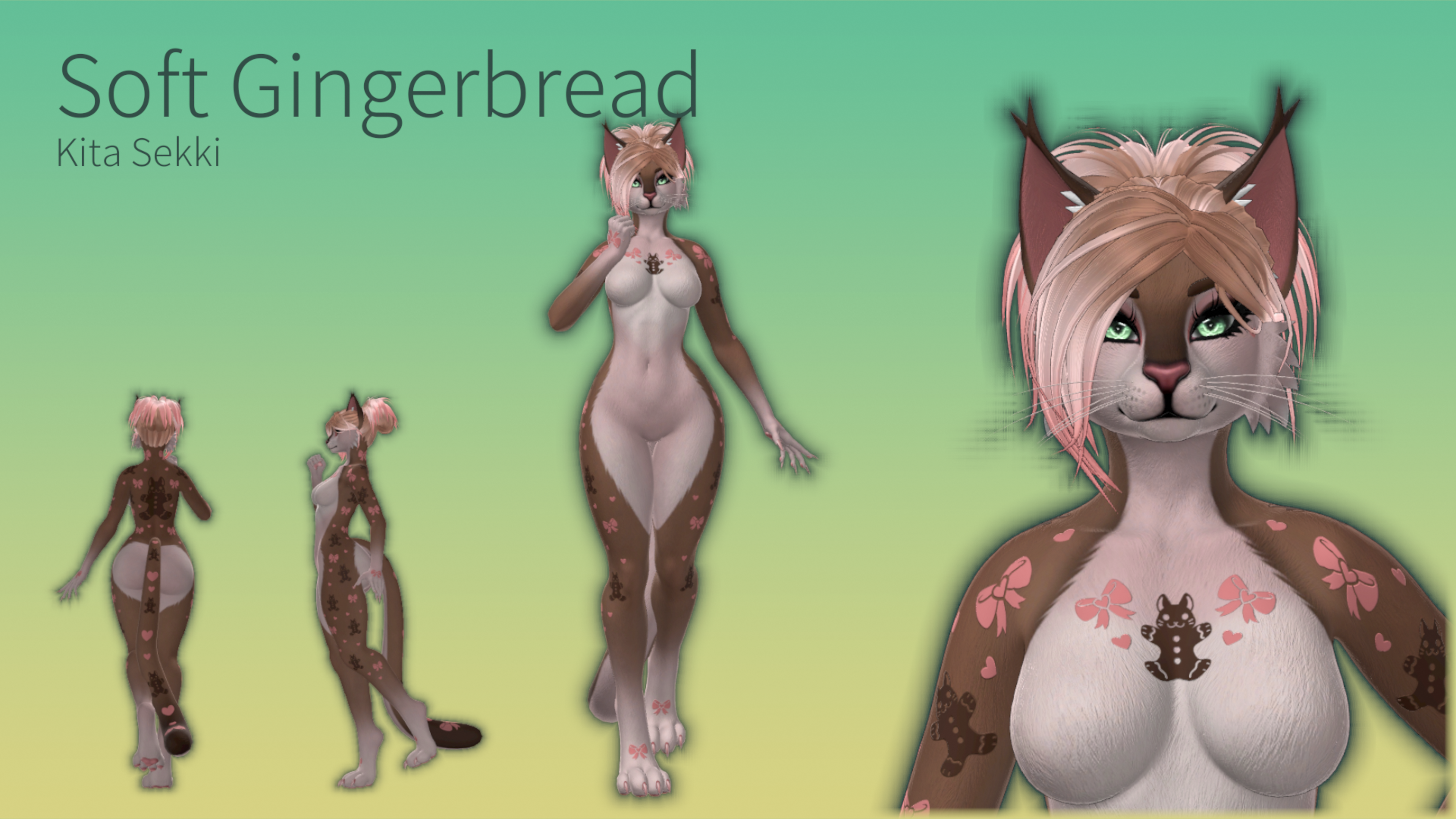 Soft Gingerbread Cleo Texture