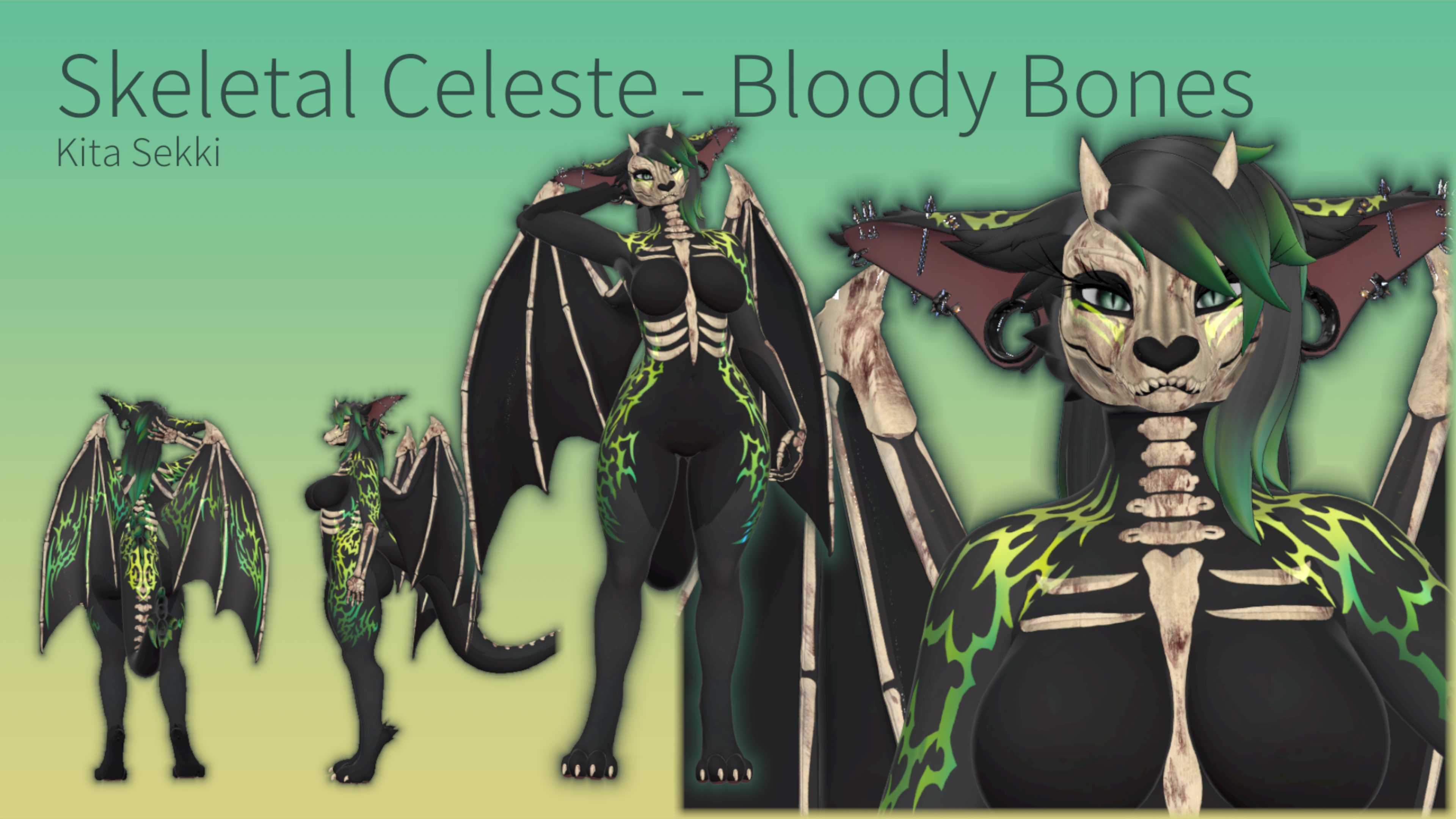 Skeletal Celeste Texture