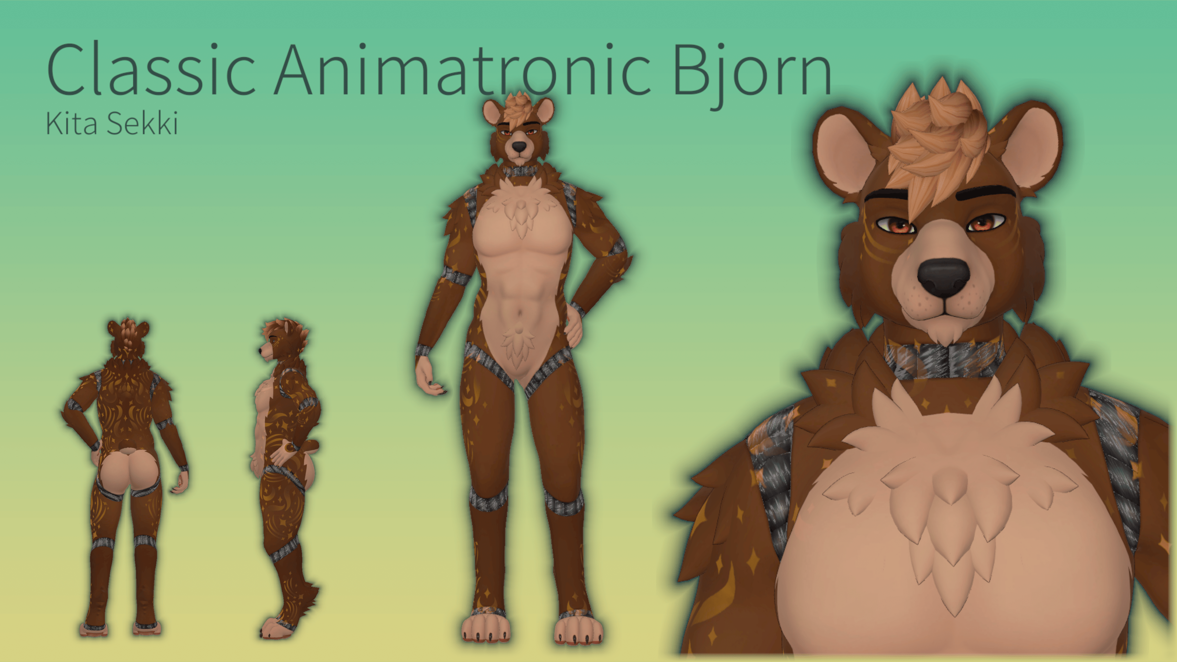Animatronic Bjorn Texture
