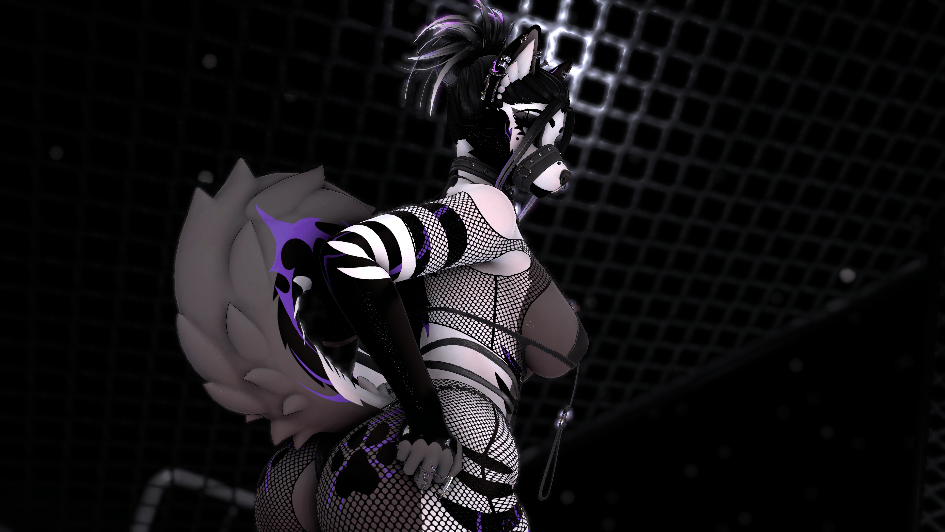 Gothic Stripe Roxy Texture