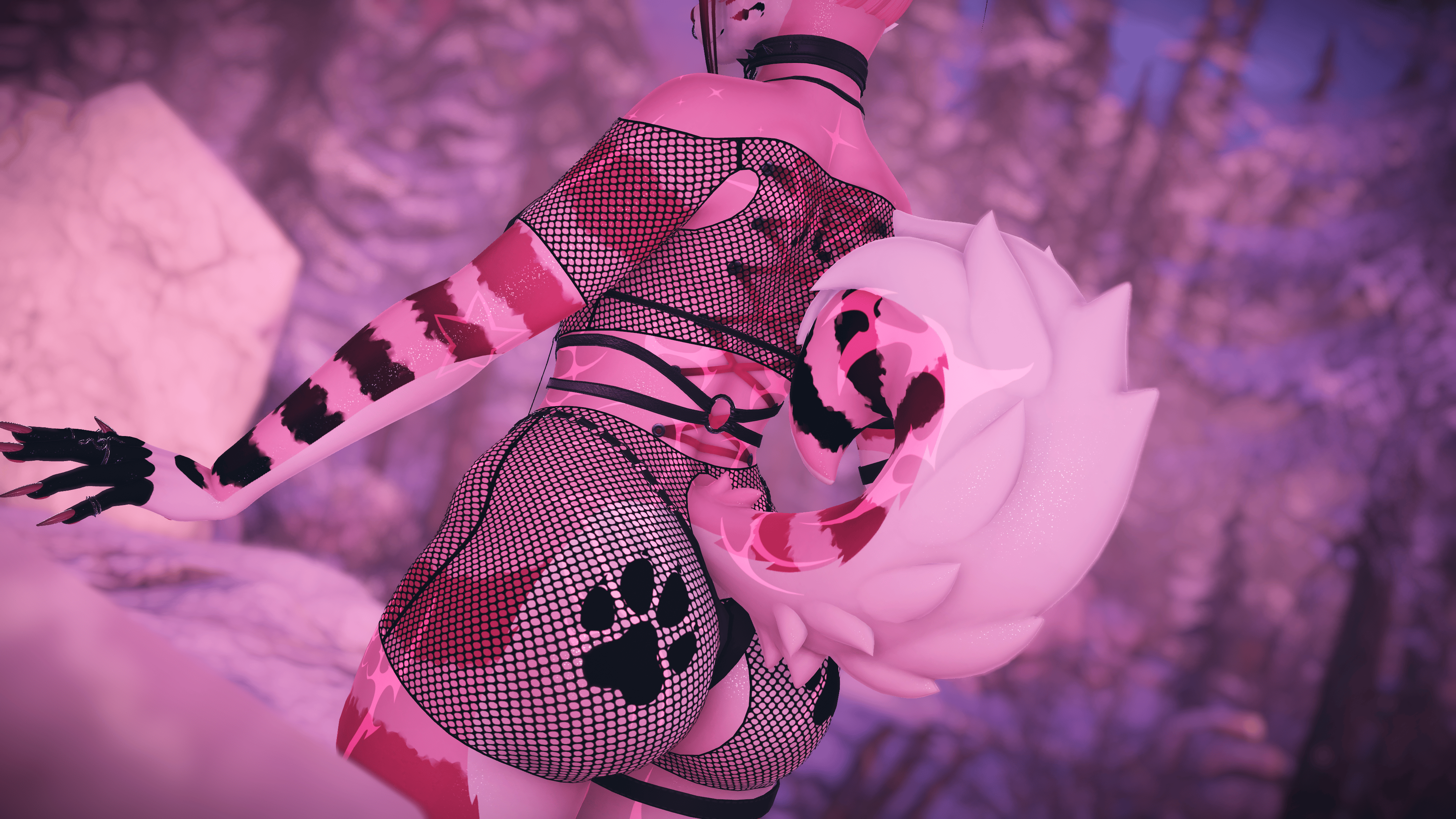 Pastel Goth Roxy Texture
