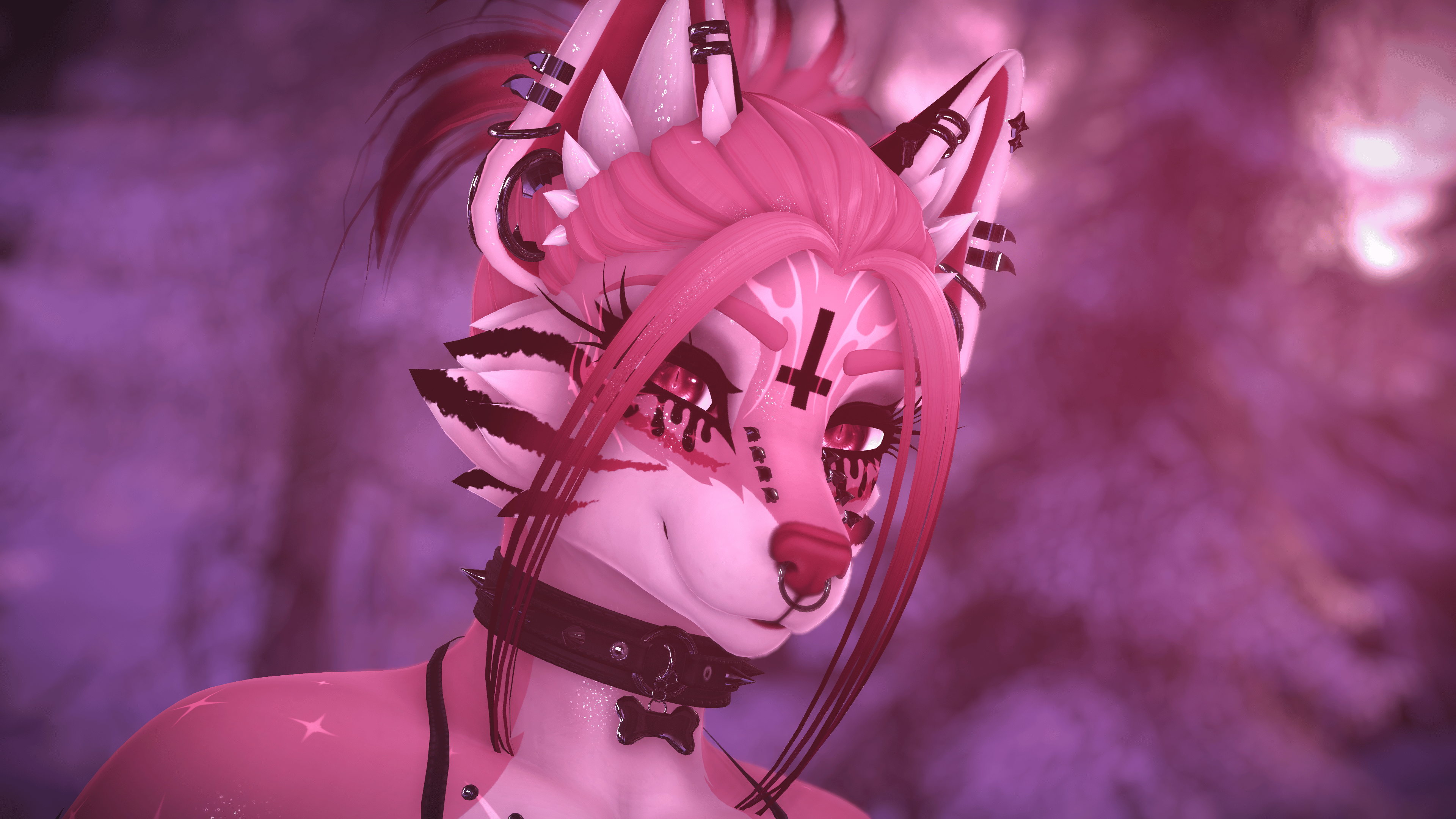 Pastel Goth Roxy Texture