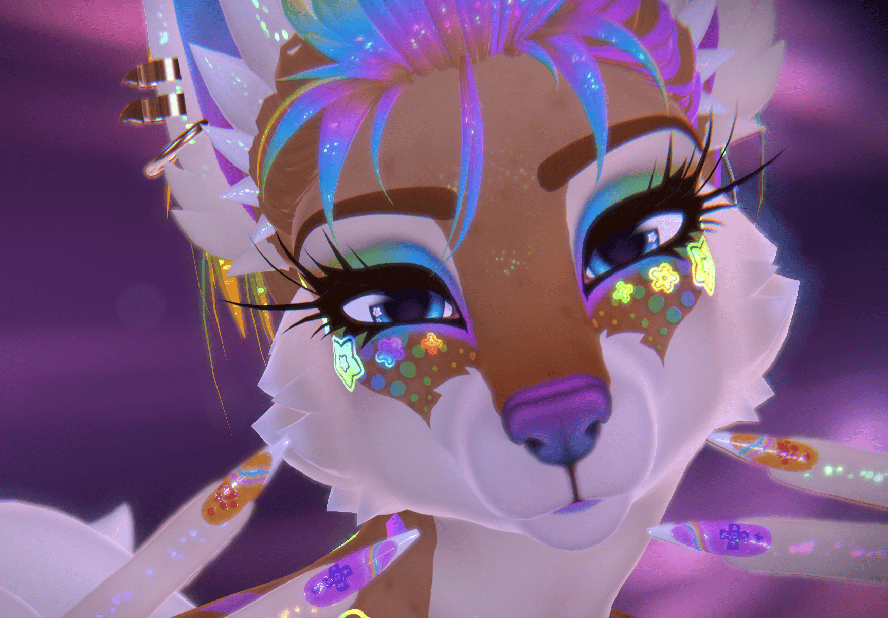 Emissive Pixel Star  Ultra Roxy Texture