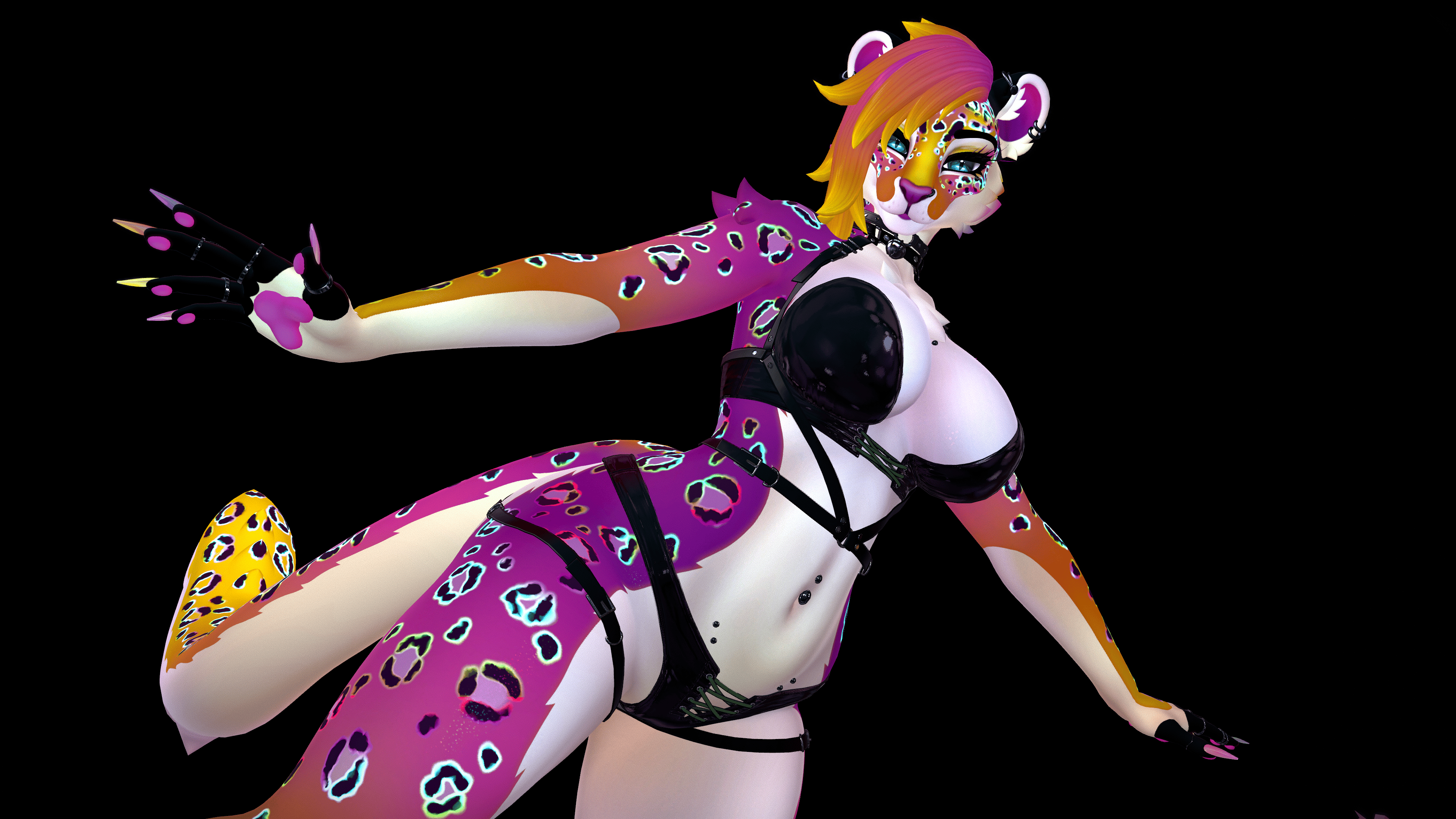 Rainbow Sparkle Nyx Texture
