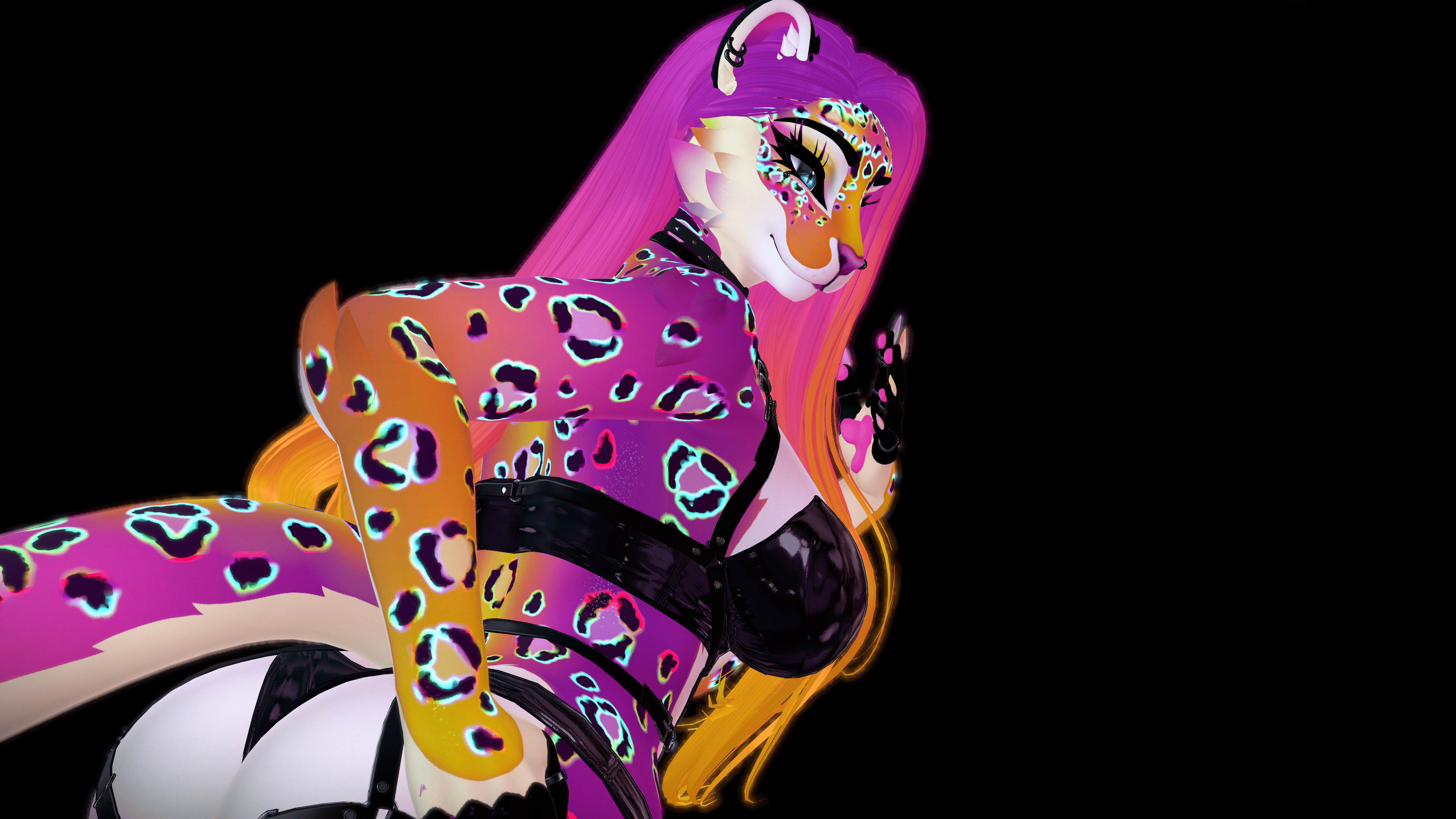 Rainbow Sparkle Nyx Texture