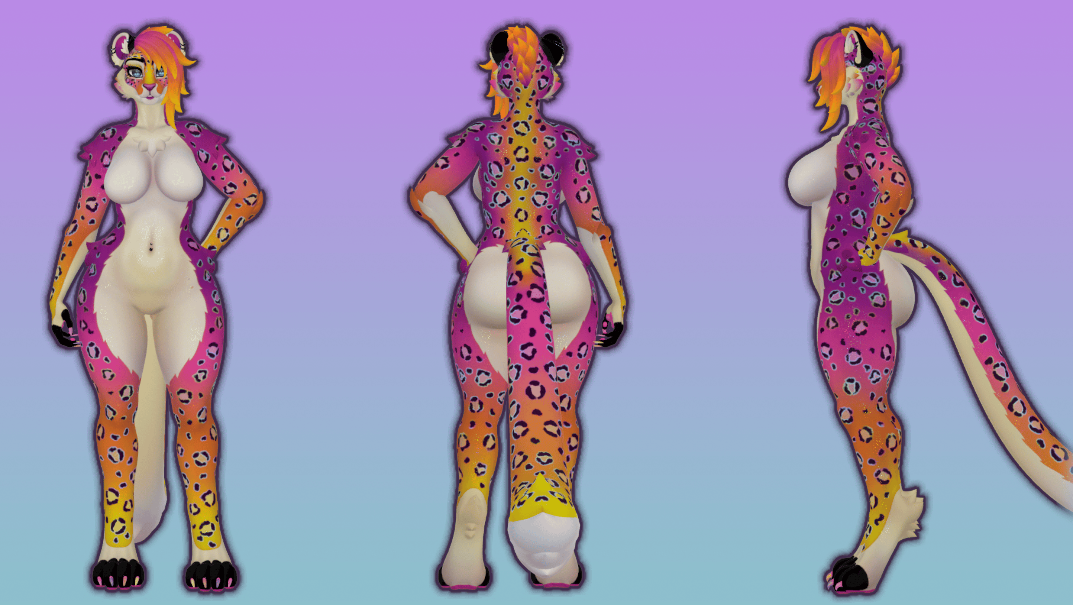 Rainbow Sparkle Nyx Texture