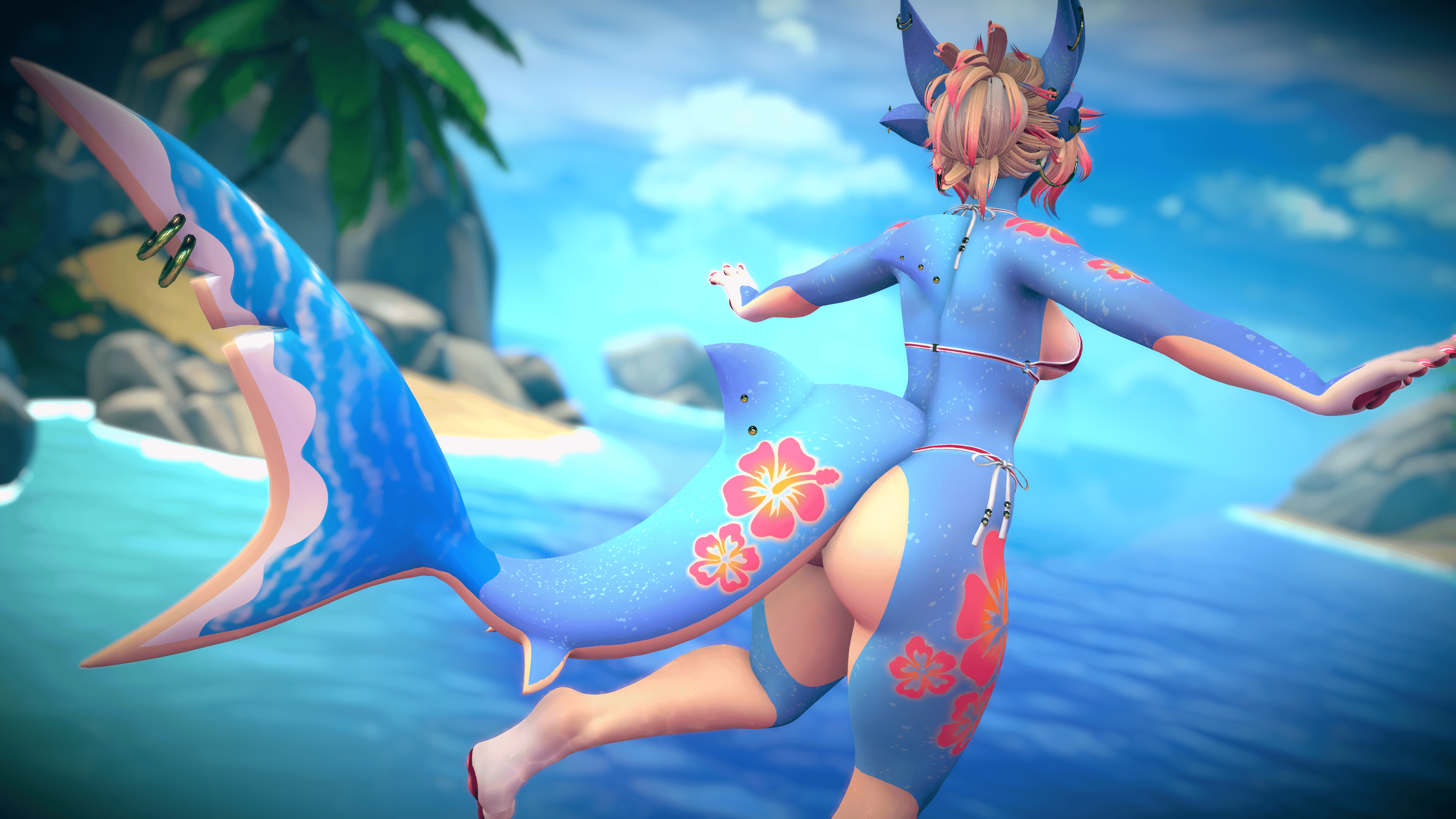Tropical Splash Serani Shark