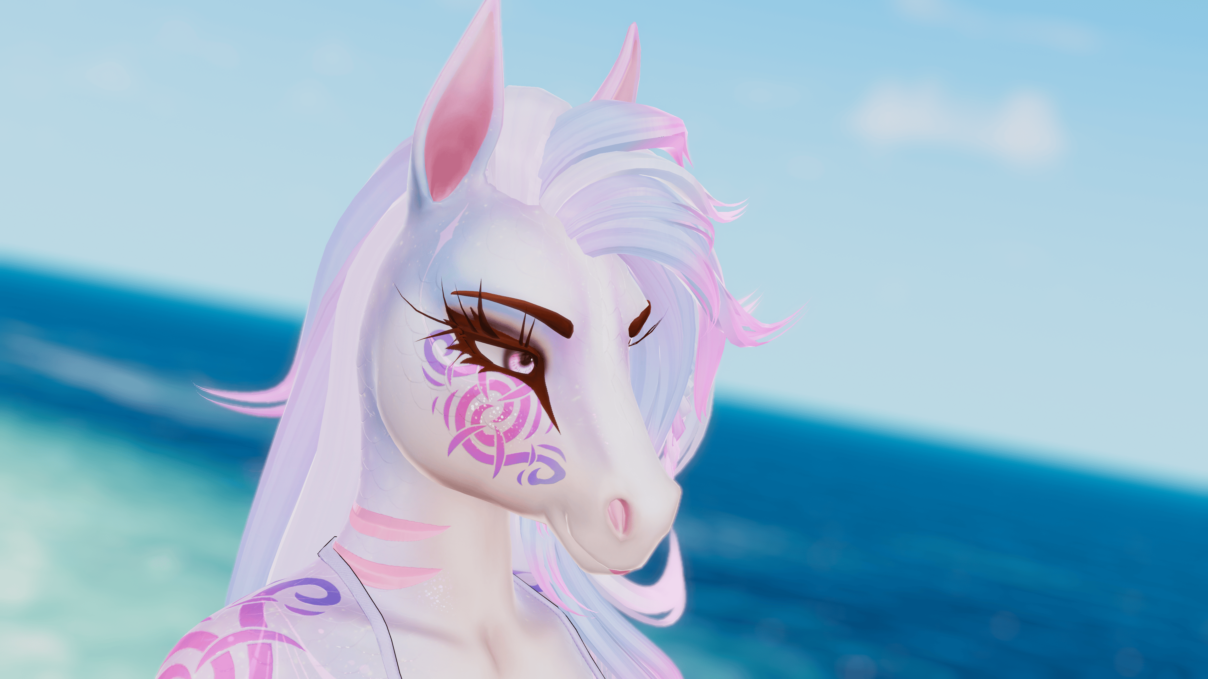 Pastel Kelpie Willow Texture