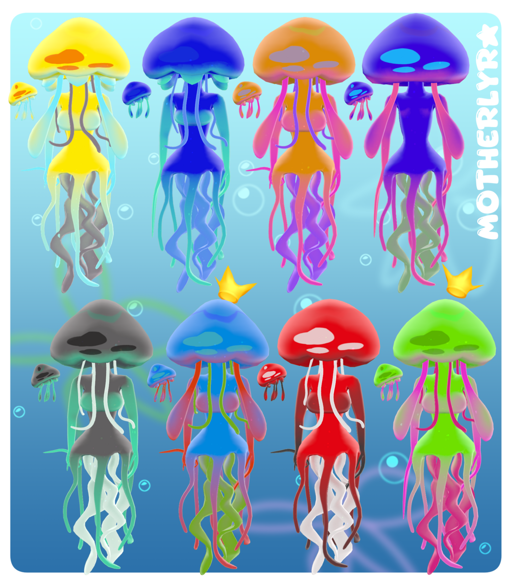 Jellyfish VRChat Avatar +Pet Follower