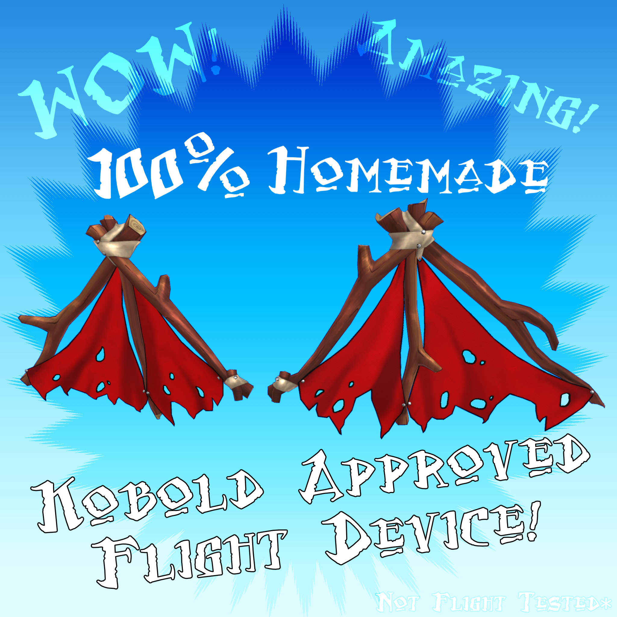 Homemade Wings: VRChat Asset