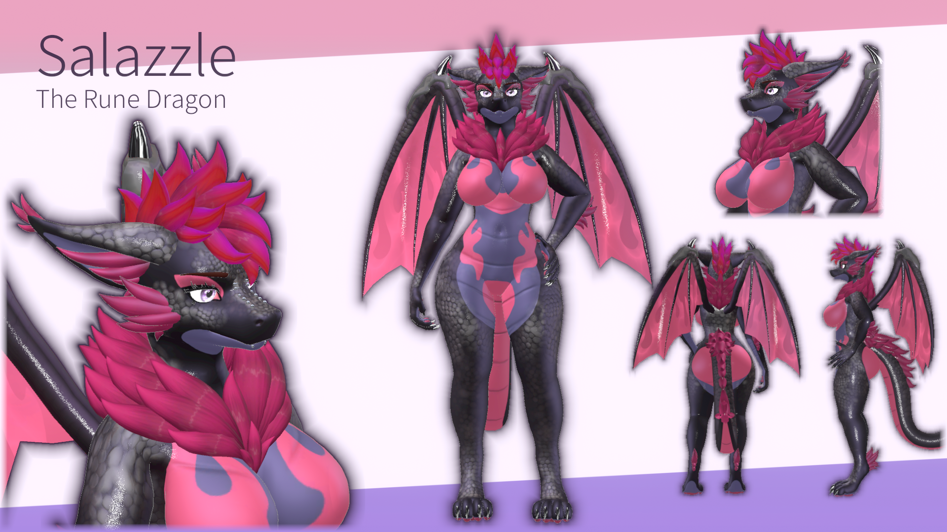 Azalea ~ Salazzle ~ Foxipaws Retexture