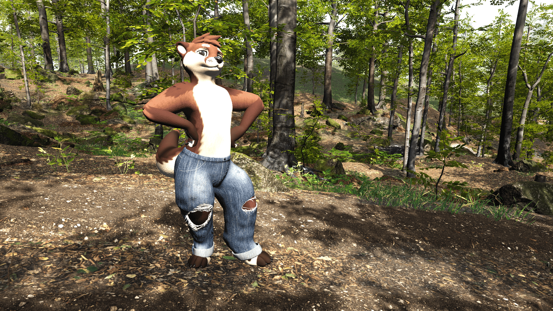 Lutalis Ripped Jeans