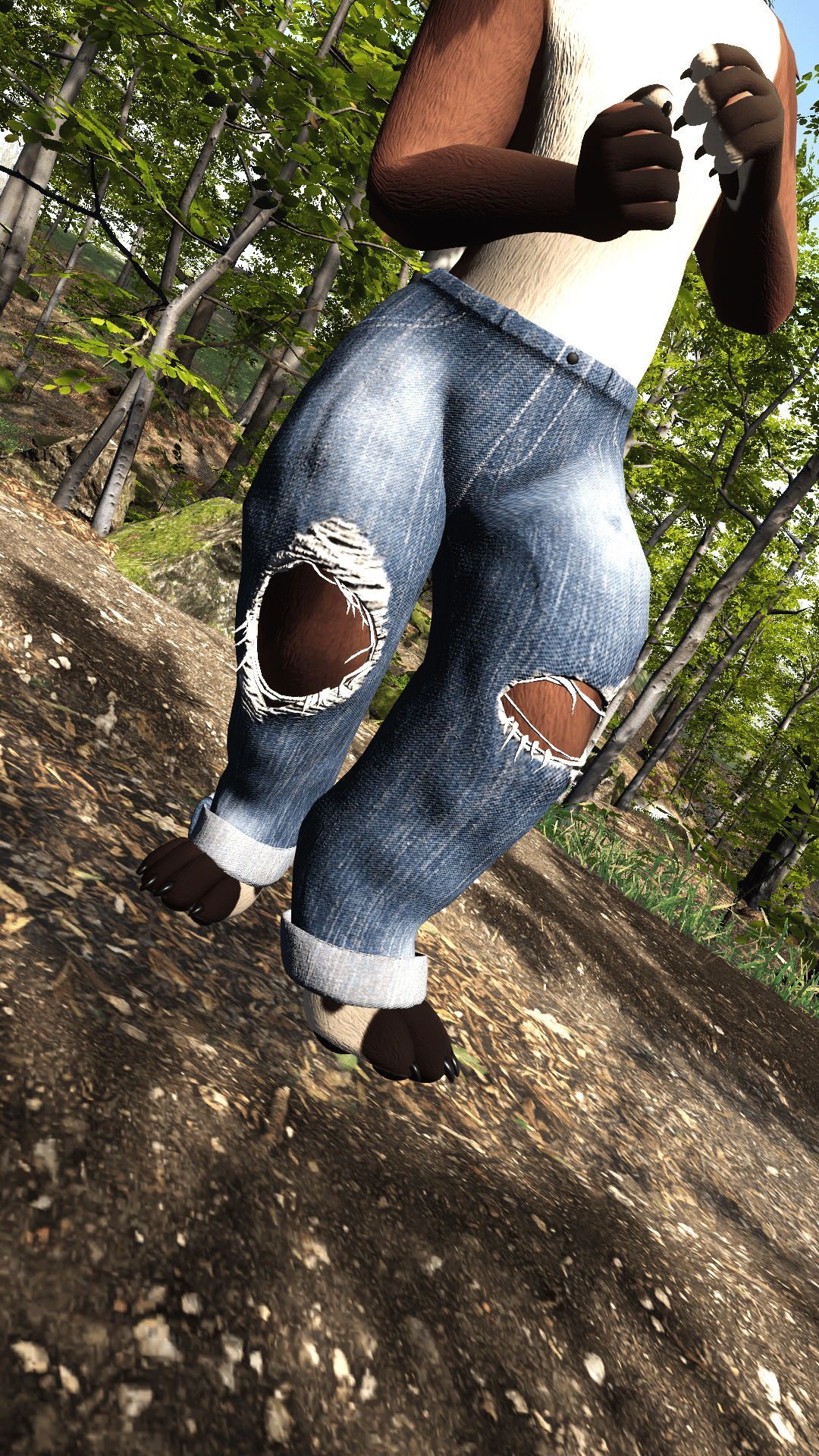 Lutalis Ripped Jeans