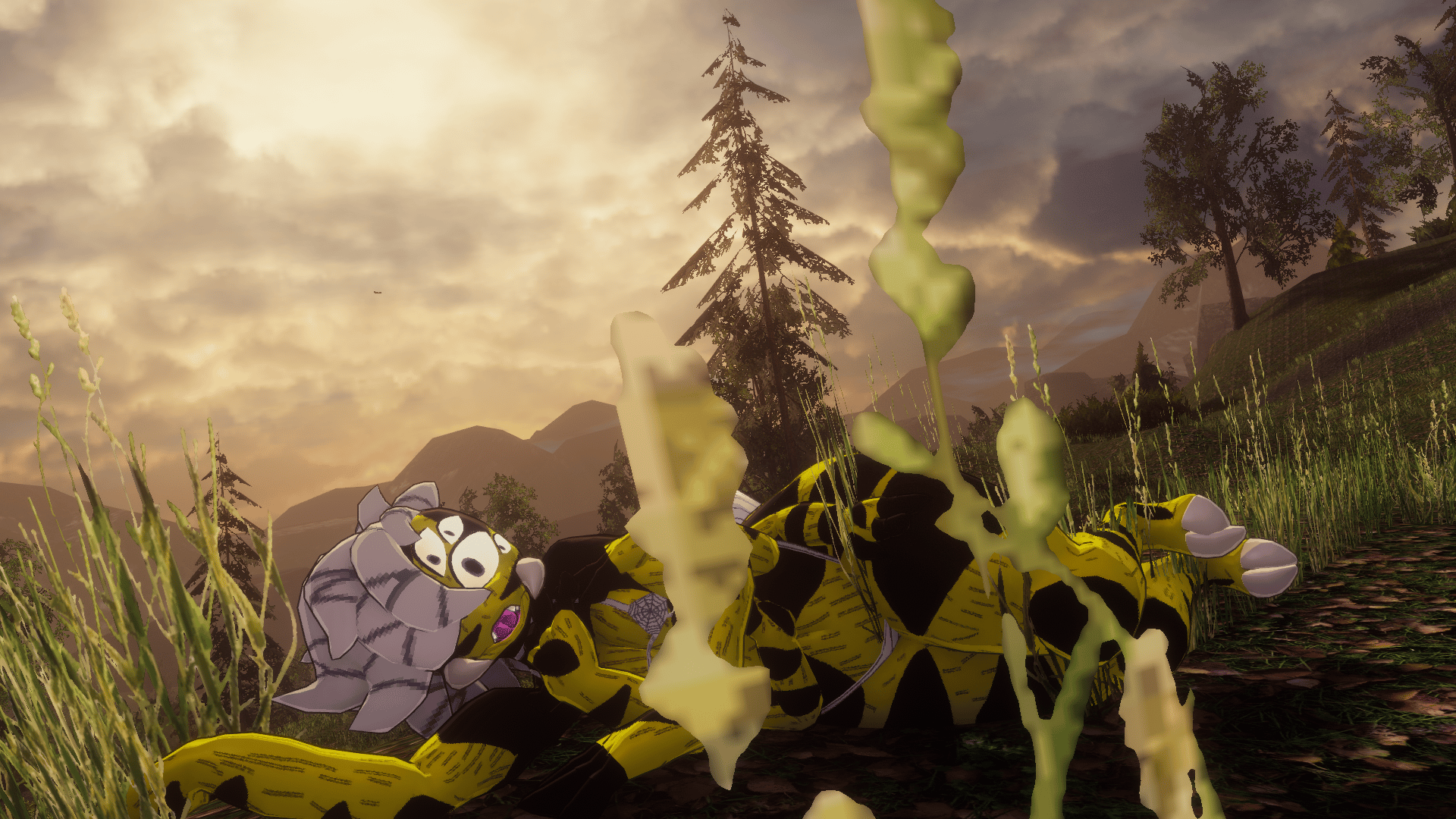 Don't Starve Warrior Spider texture for Creepy Crawler.