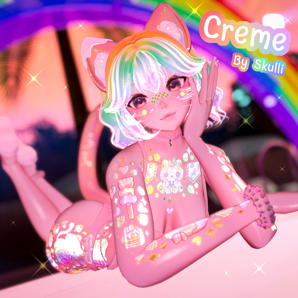 [Free] //★ Creme [PC+QUEST] [GoGo] - VRChat