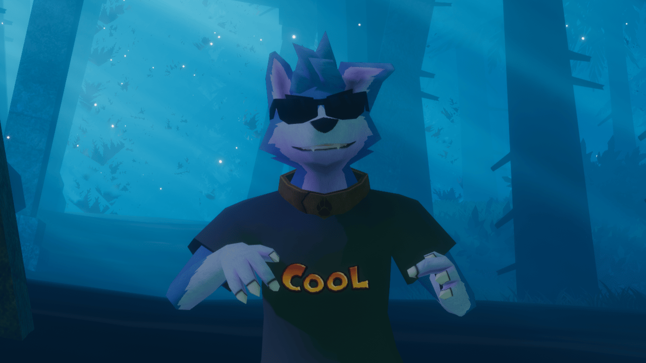 Lowpoly Canine VRChat Avatar Base