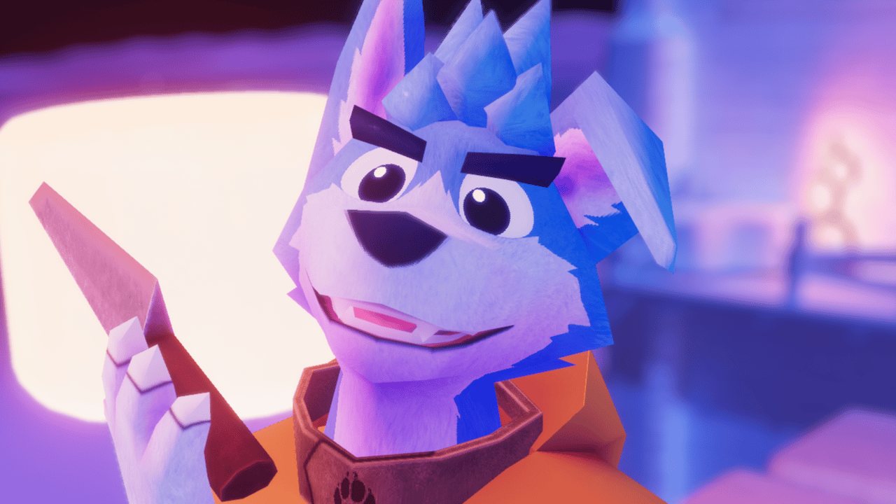 Lowpoly Canine VRChat Avatar Base