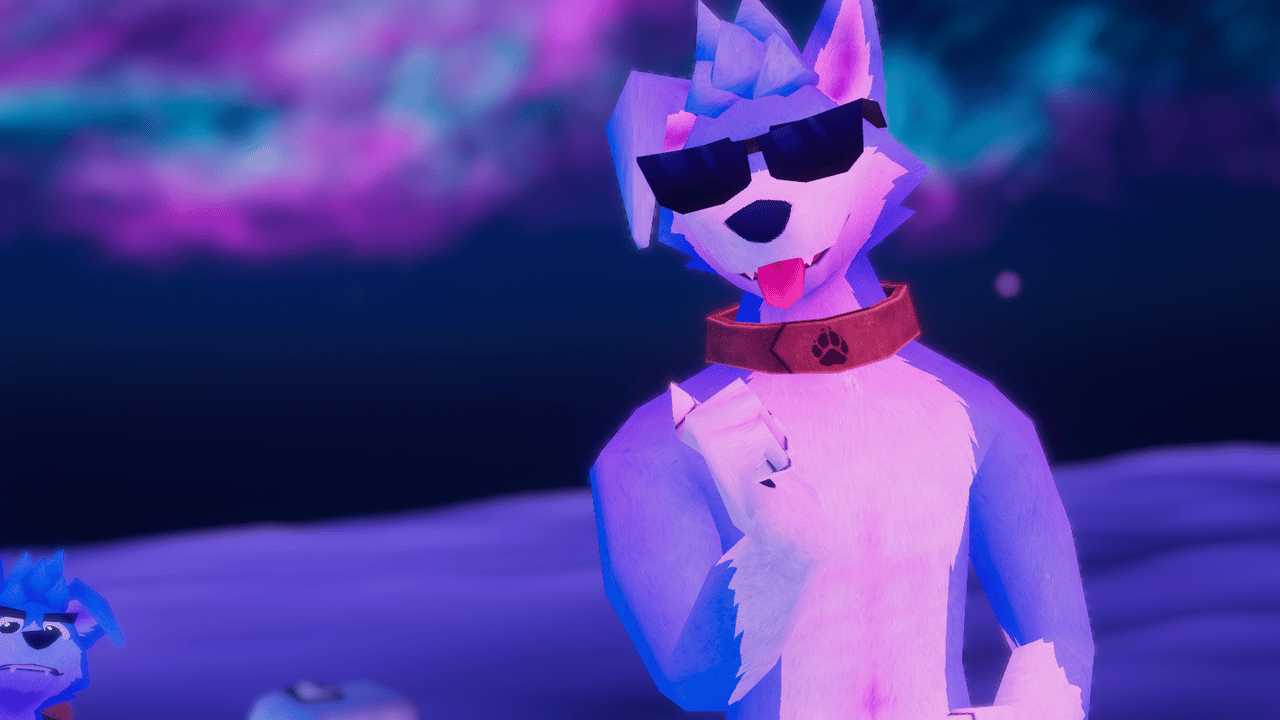 Lowpoly Canine VRChat Avatar Base
