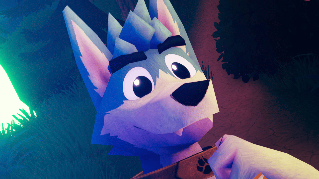 Lowpoly Canine VRChat Avatar Base